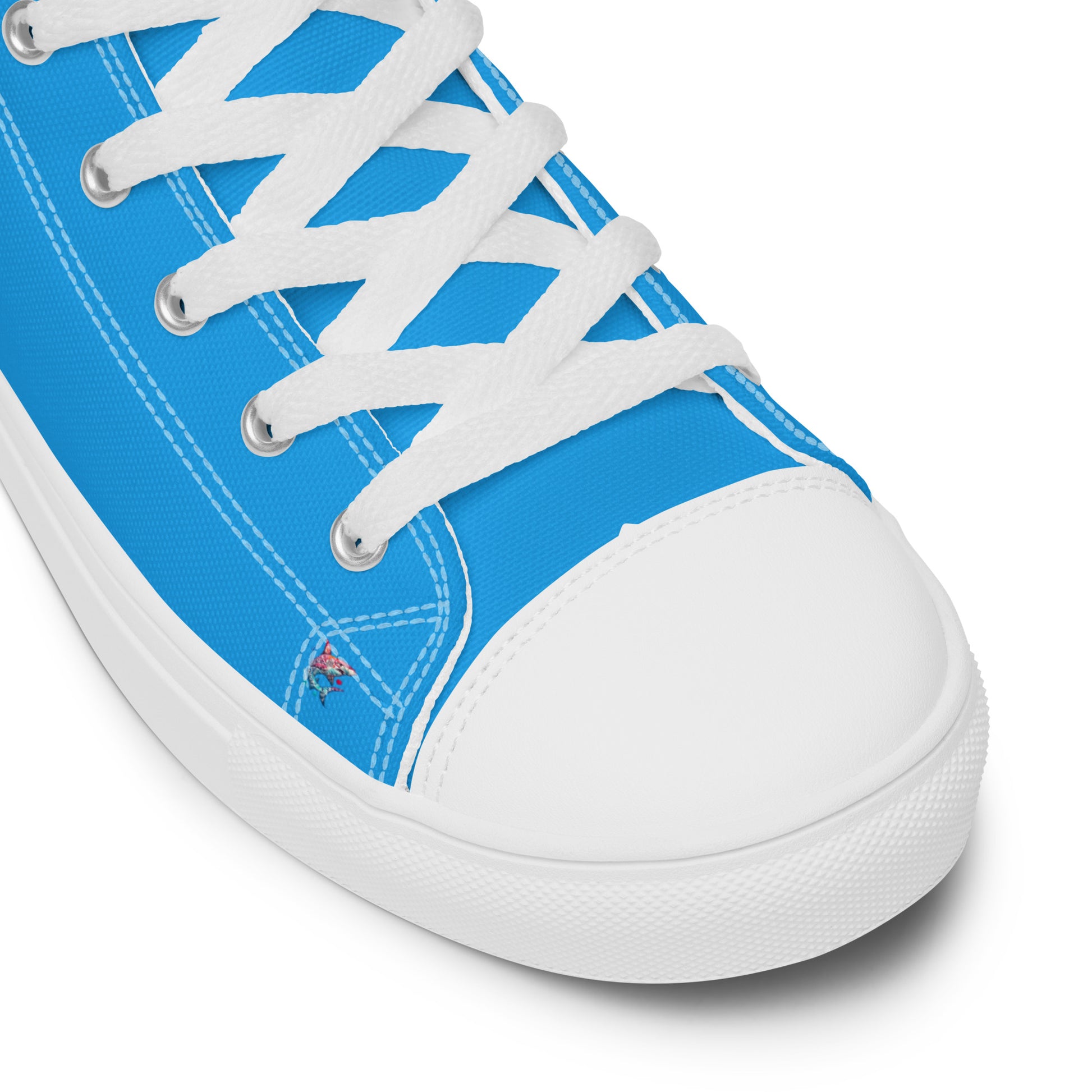 Pa'akai & Kukui Logo Men’s high top canvas shoes Men's High Top Canvas Shoes Pa'akai & Kukui