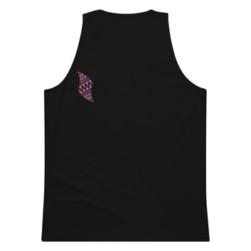 Pua aloalo Men’s premium tank top Tank Top Pa'akai & Kukui