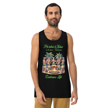 Pa'akai & Kukui Lū'au 'Ohana - Men’s premium tank top