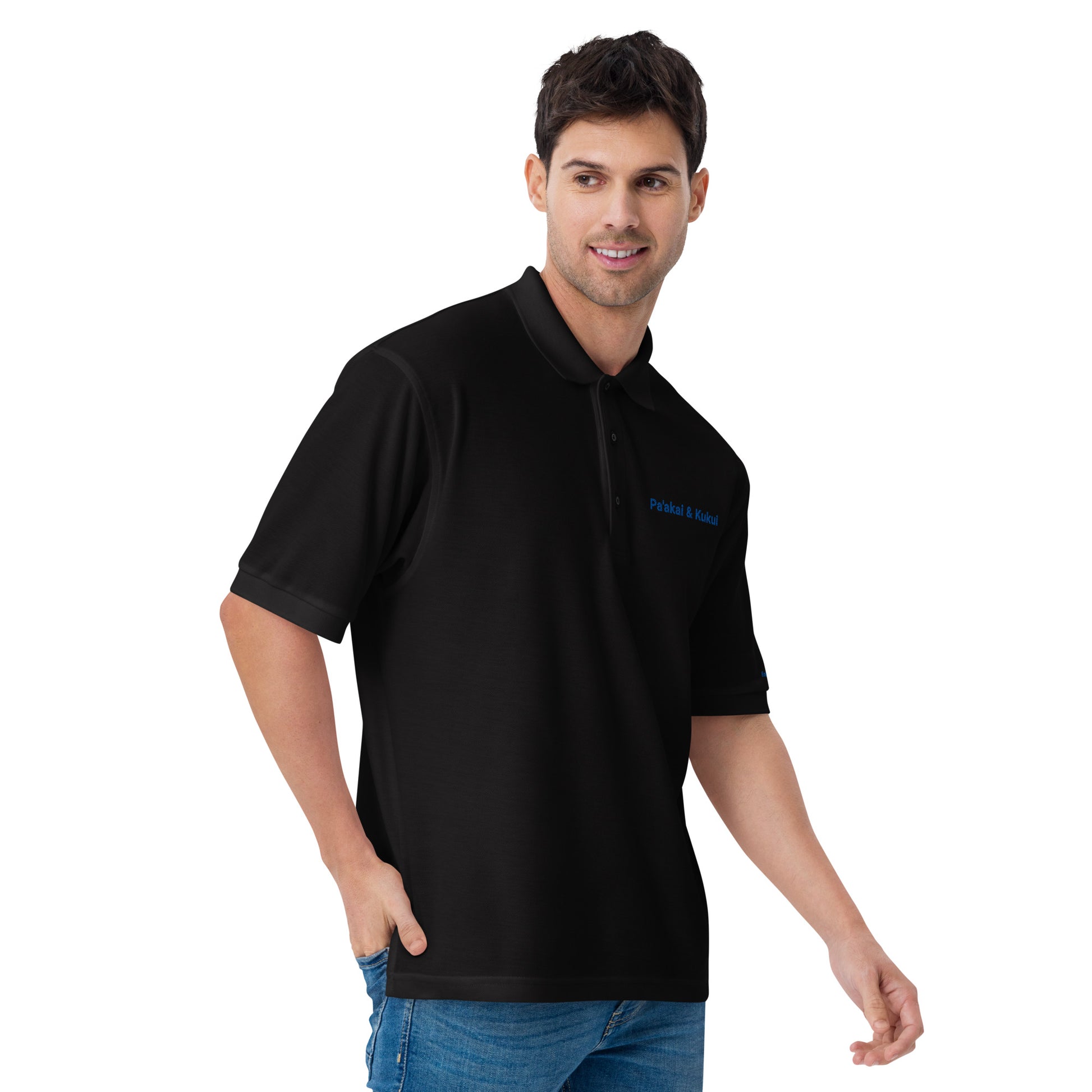 Pa'akai & Kukui Men's Premium Polo Polo Pa'akai & Kukui