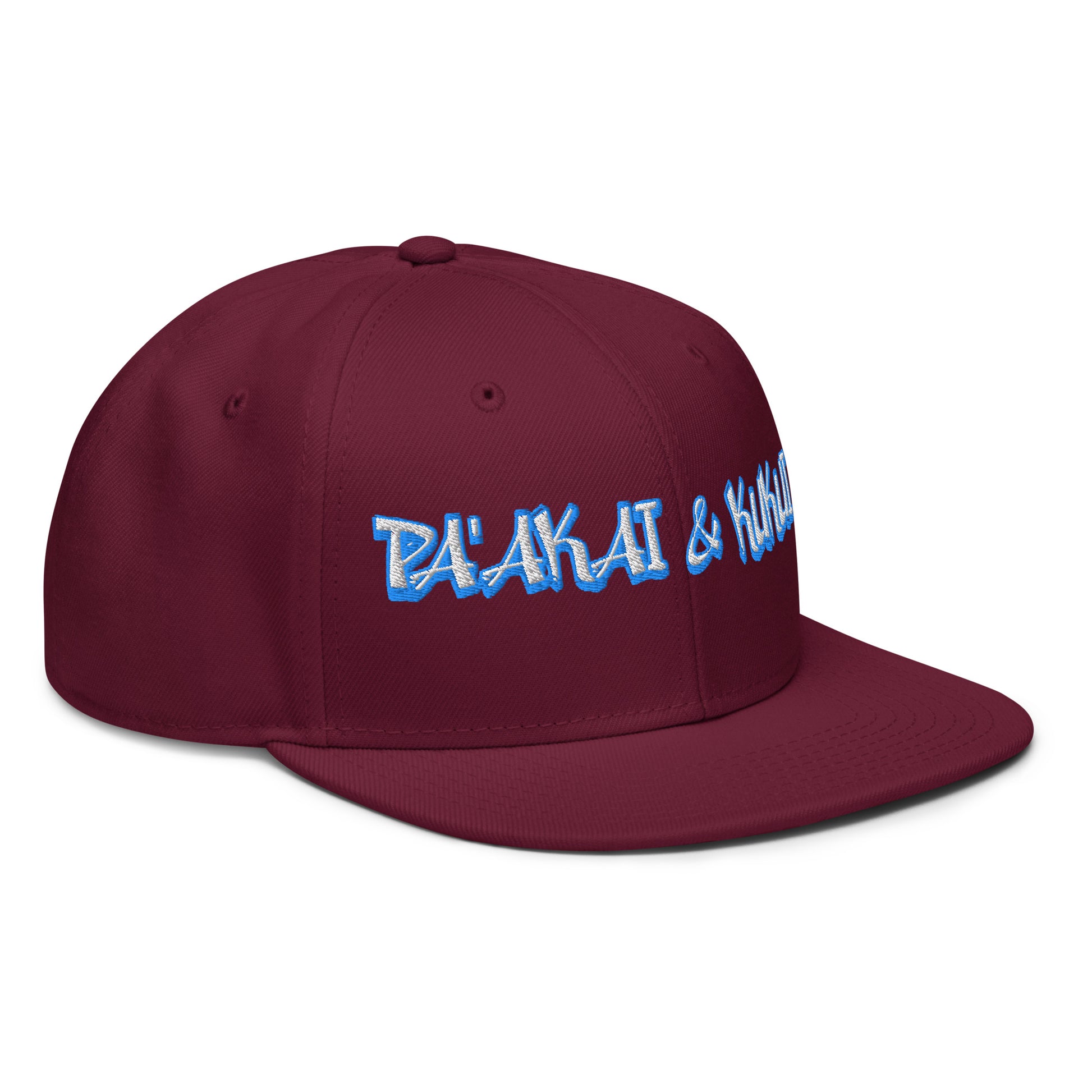 Pa'akai & Kukui Snapback Hat Snapback Cap Pa'akai & Kukui