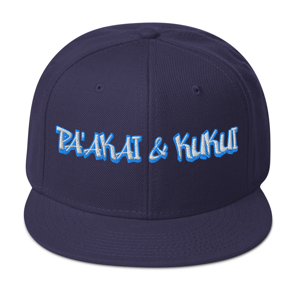 Pa'akai & Kukui Snapback Hat Snapback Cap Pa'akai & Kukui