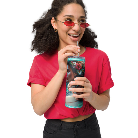 Hawaiian Surfer Chic Stainless steel tumbler
