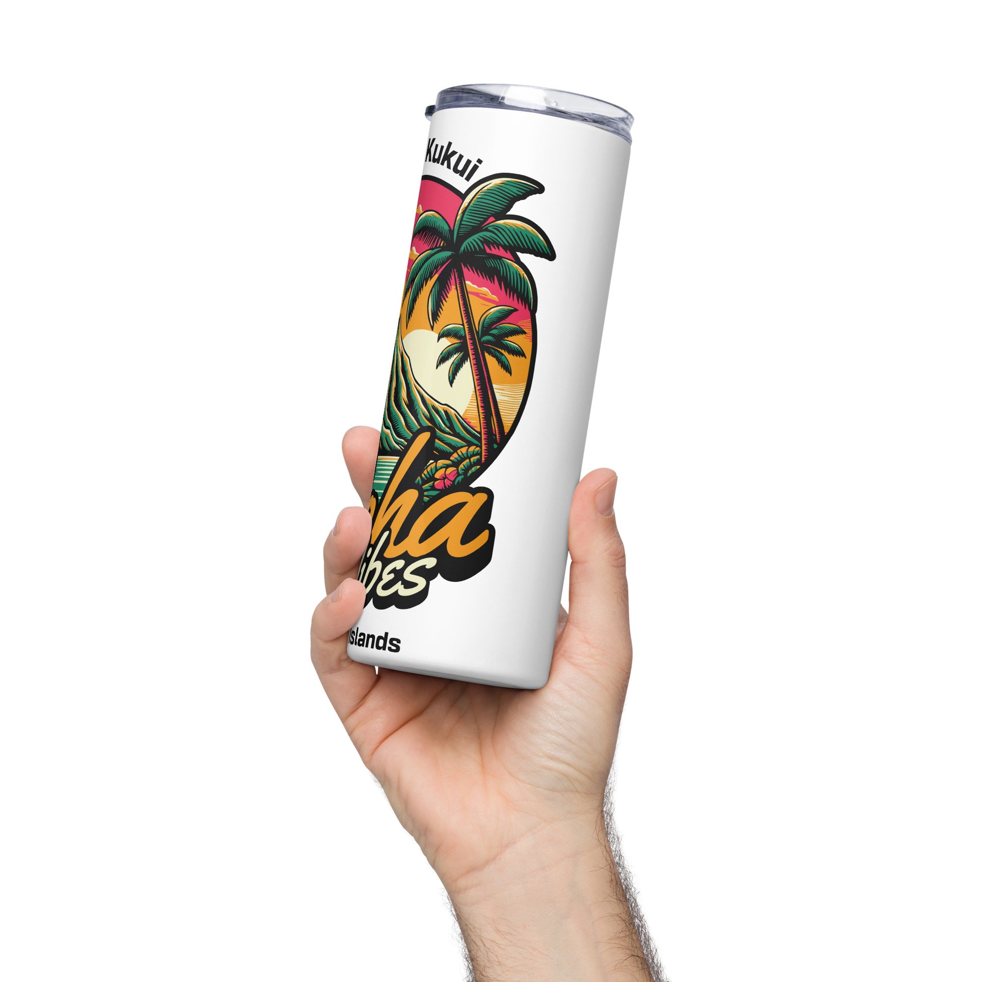 Aloha Vibes Stainless steel tumbler Tumbler Pa'akai & Kukui