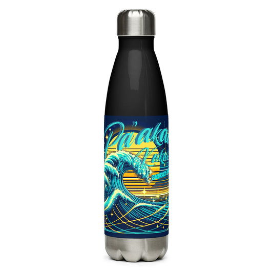 Blue Waves Stainless steel water bottle