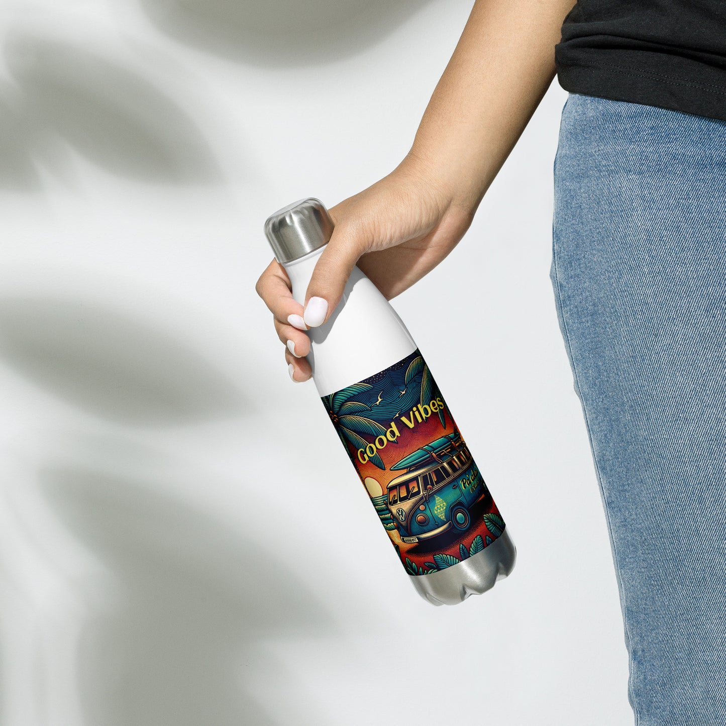 VW Good Vibes Stainless steel water bottle