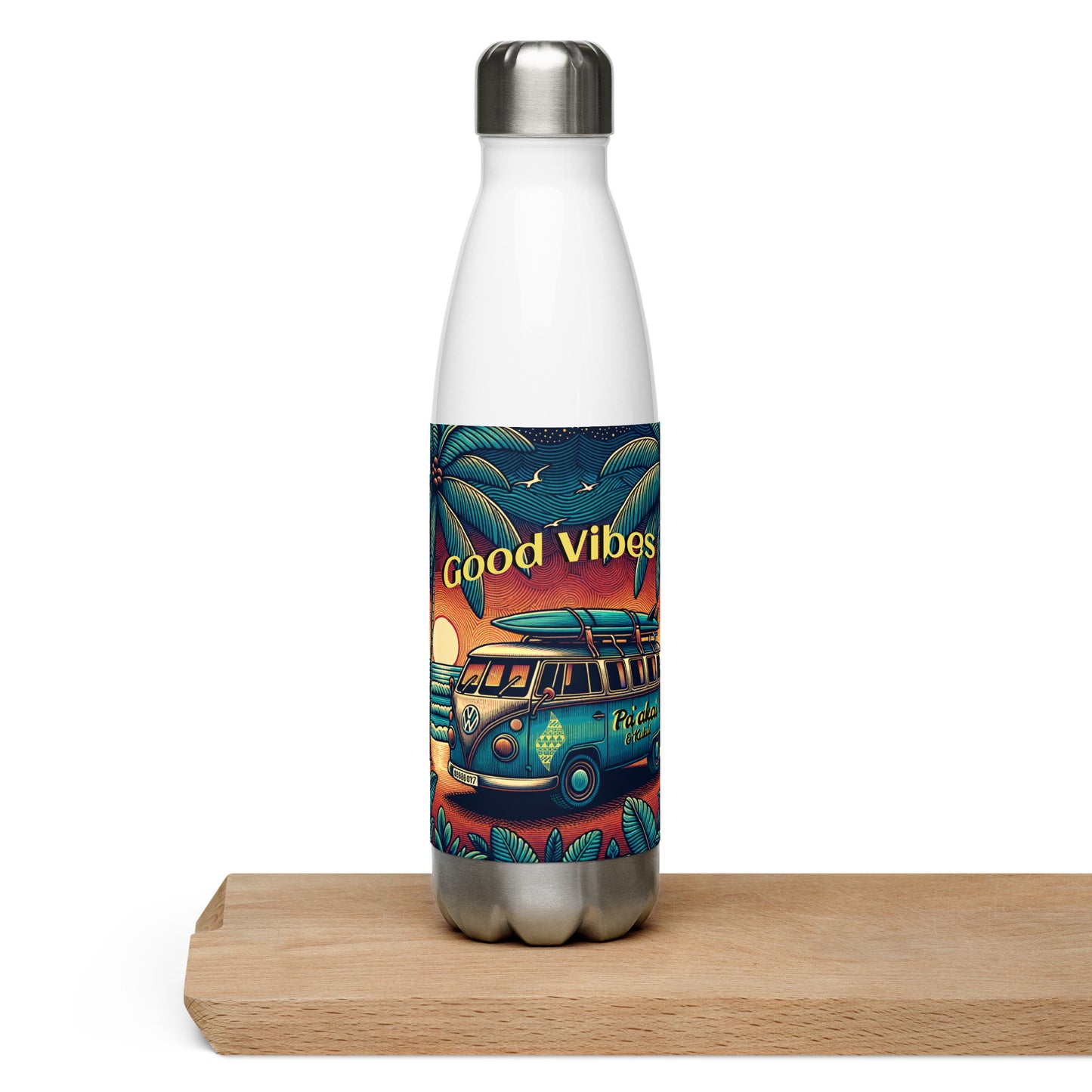 VW Good Vibes Stainless steel water bottle