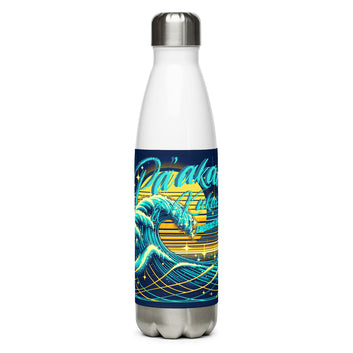 Blue Waves Stainless steel water bottle