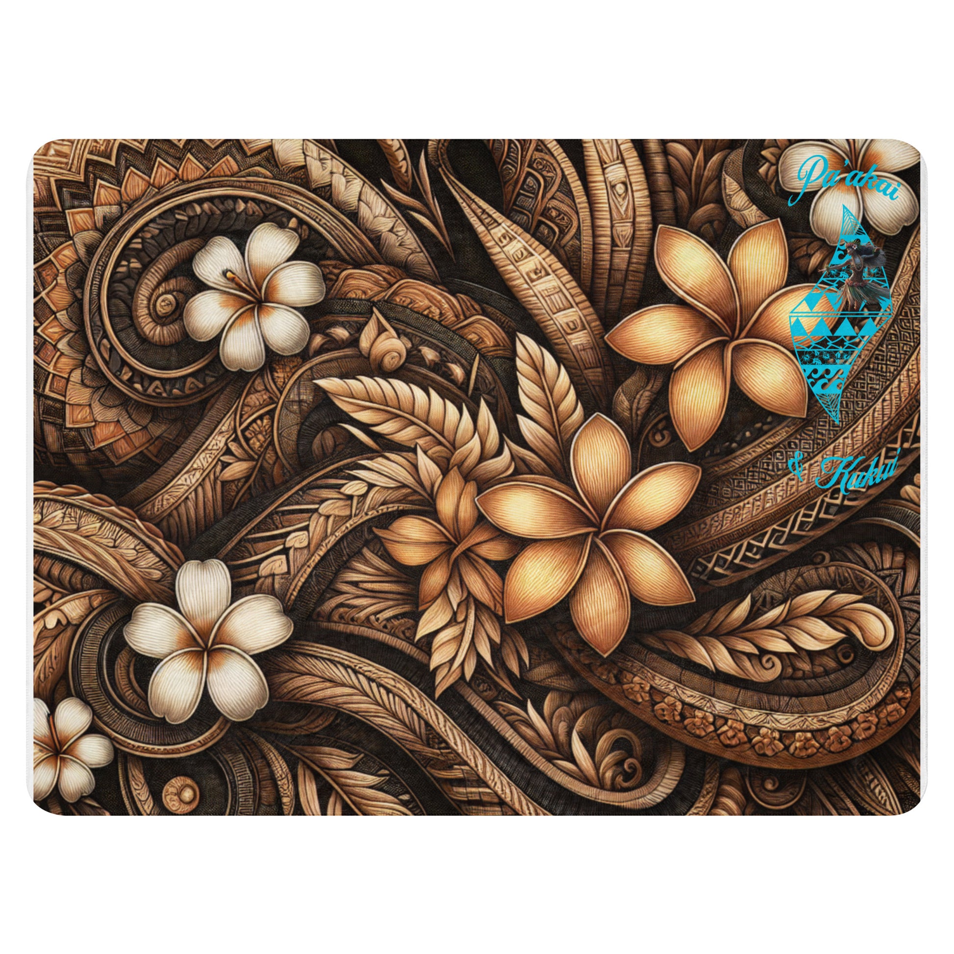 Lū'au 'Ohana Sherpa blanket Sherpa Blanket Pa'akai & Kukui