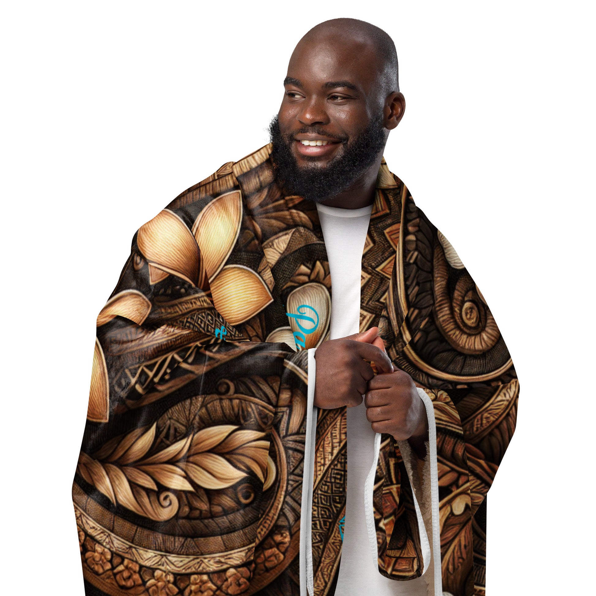 Lū'au 'Ohana Sherpa blanket Sherpa Blanket Pa'akai & Kukui