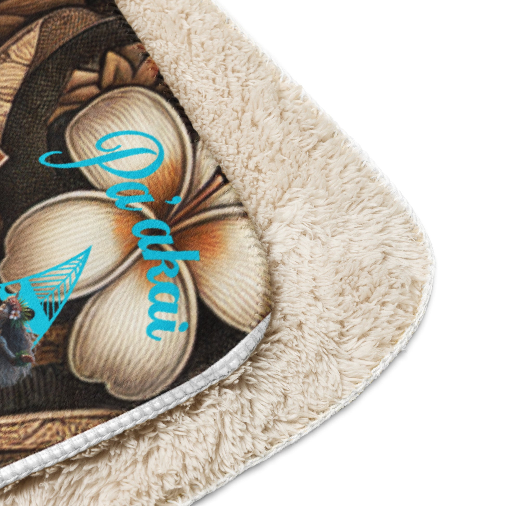 Lū'au 'Ohana Sherpa blanket Sherpa Blanket Pa'akai & Kukui