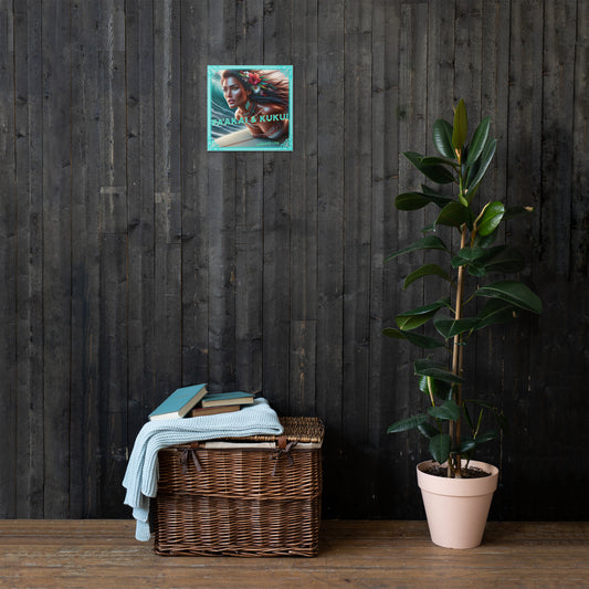 Hawaiian Surfer Chic - Thin canvas