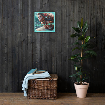 Hawaiian Surfer Chic - Thin canvas