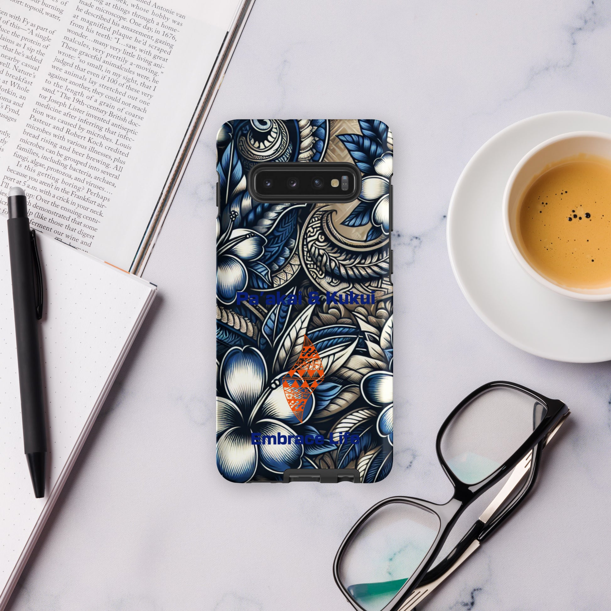 Aloha Hawai'i Tough case for Samsung® Mobile Phone Case Pa'akai & Kukui Samsung Galaxy S10 Plus