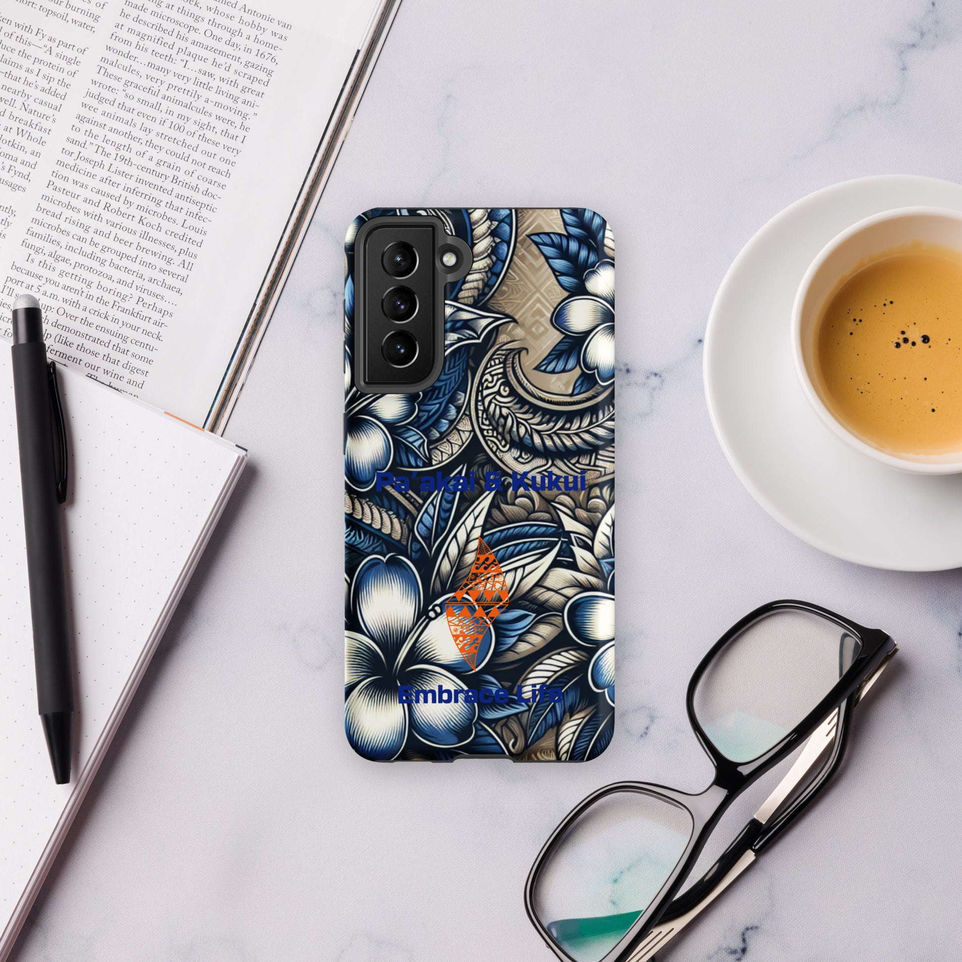 Aloha Hawai'i Tough case for Samsung® Mobile Phone Case Pa'akai & Kukui Samsung Galaxy S21