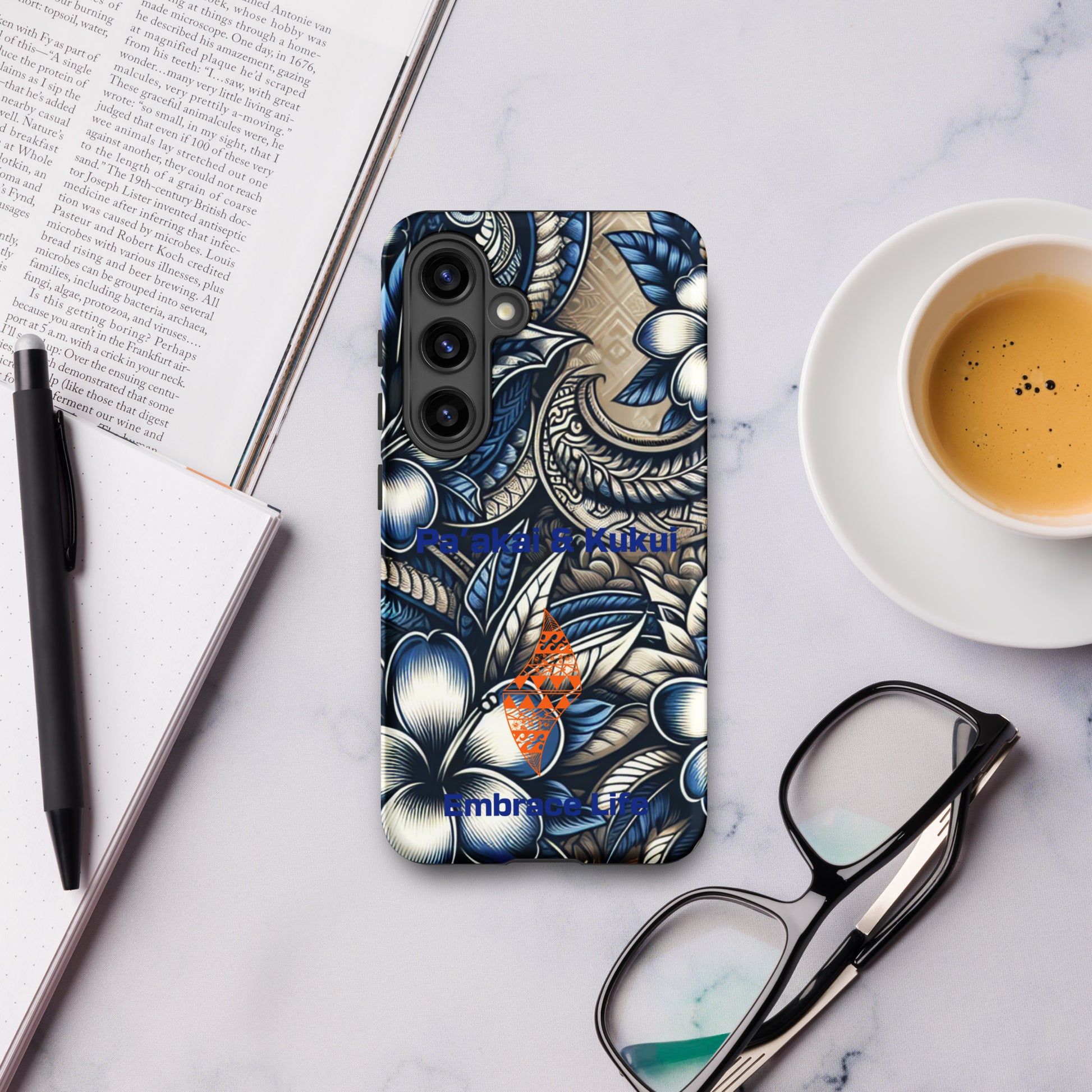 Aloha Hawai'i Tough case for Samsung® Mobile Phone Case Pa'akai & Kukui Samsung Galaxy S24
