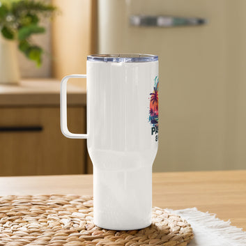 Aloha Style Travel mug with a handle