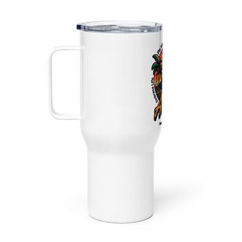 Aloha Vibes Travel mug with a handle