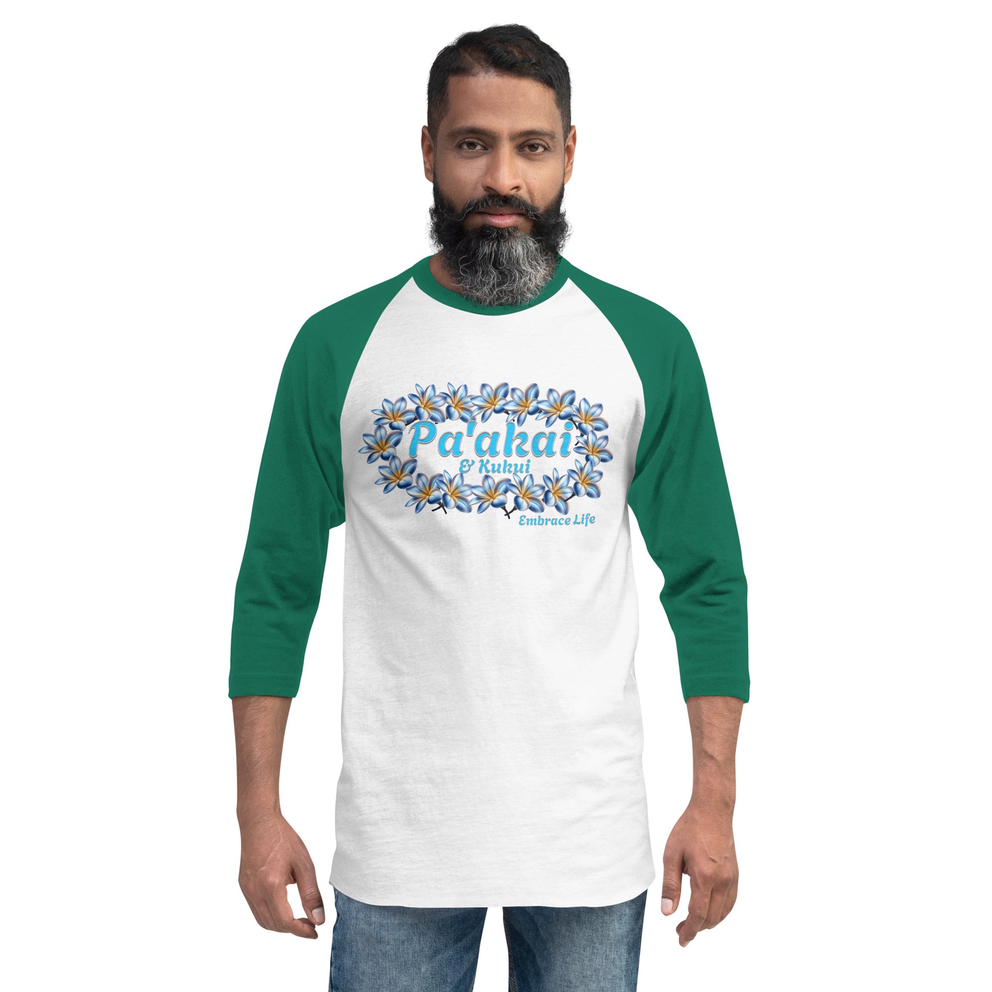 Pa'akai 3/4 sleeve t-shirt T-shirt Pa'akai & Kukui