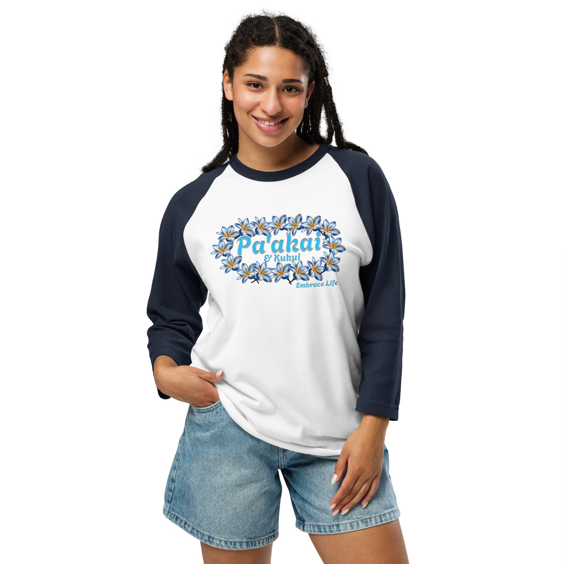 Pa'akai 3/4 sleeve t-shirt T-shirt Pa'akai & Kukui