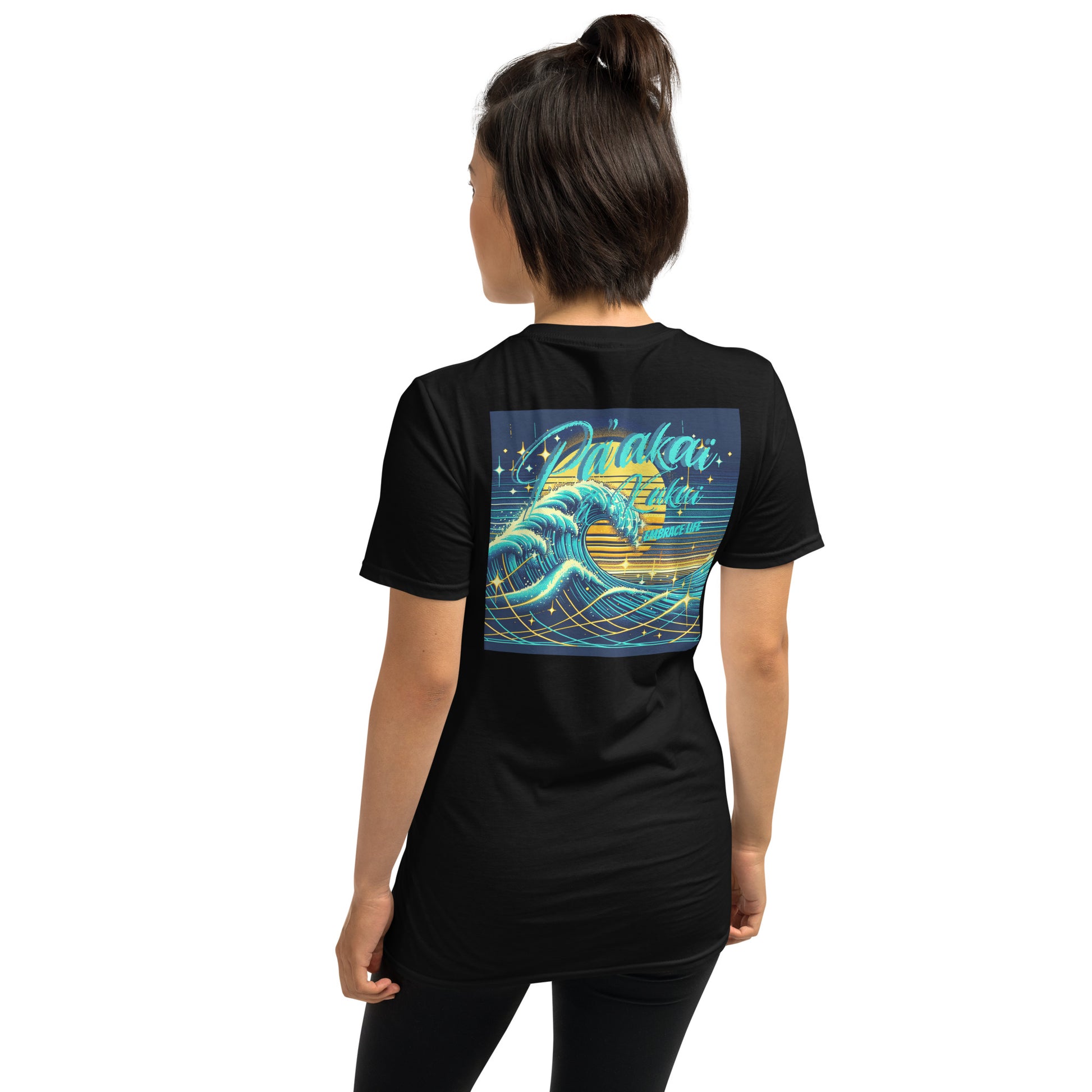 Blue Waves Short-Sleeve Unisex T-Shirt T-shirt Pa'akai & Kukui
