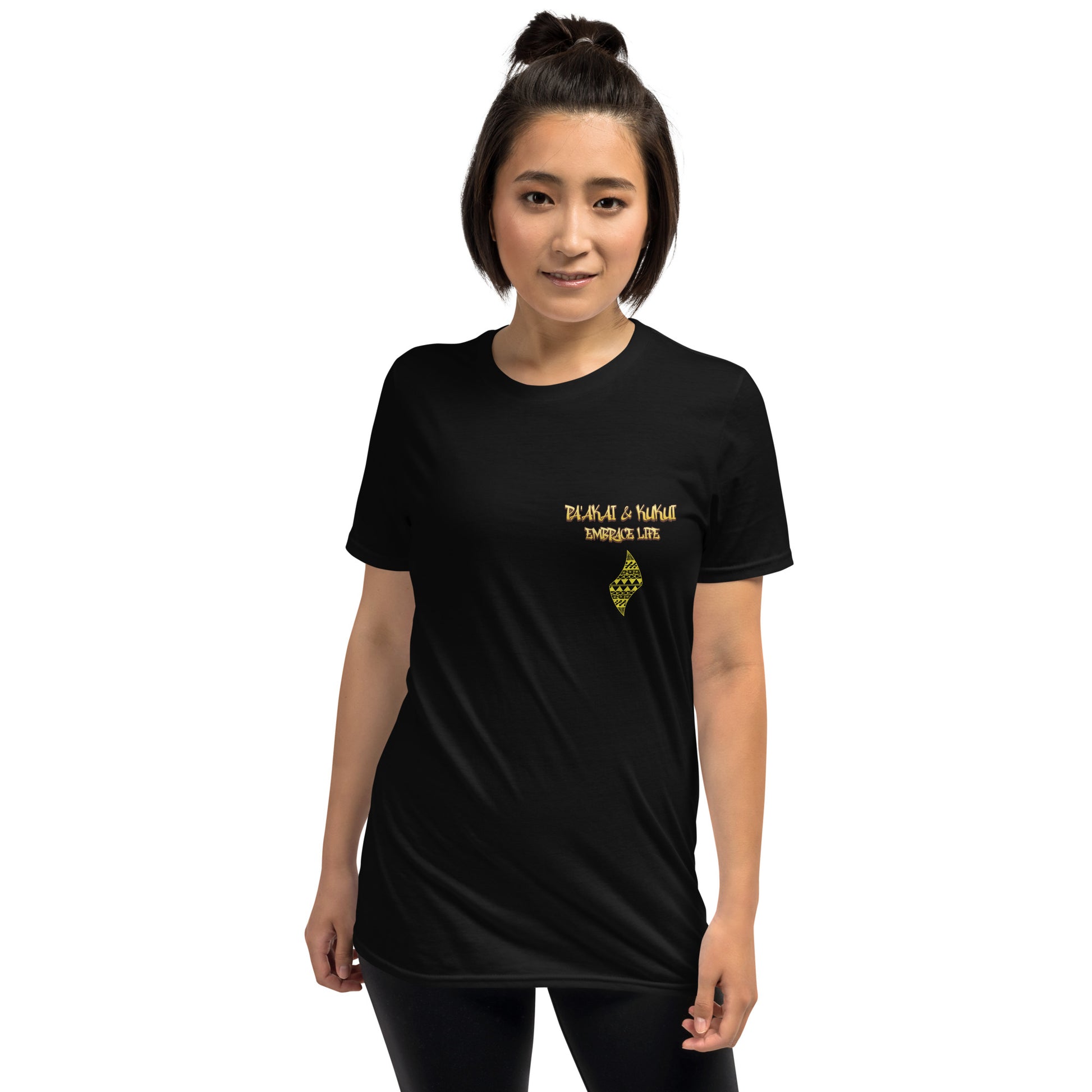 Blue Waves Short-Sleeve Unisex T-Shirt T-shirt Pa'akai & Kukui Black S