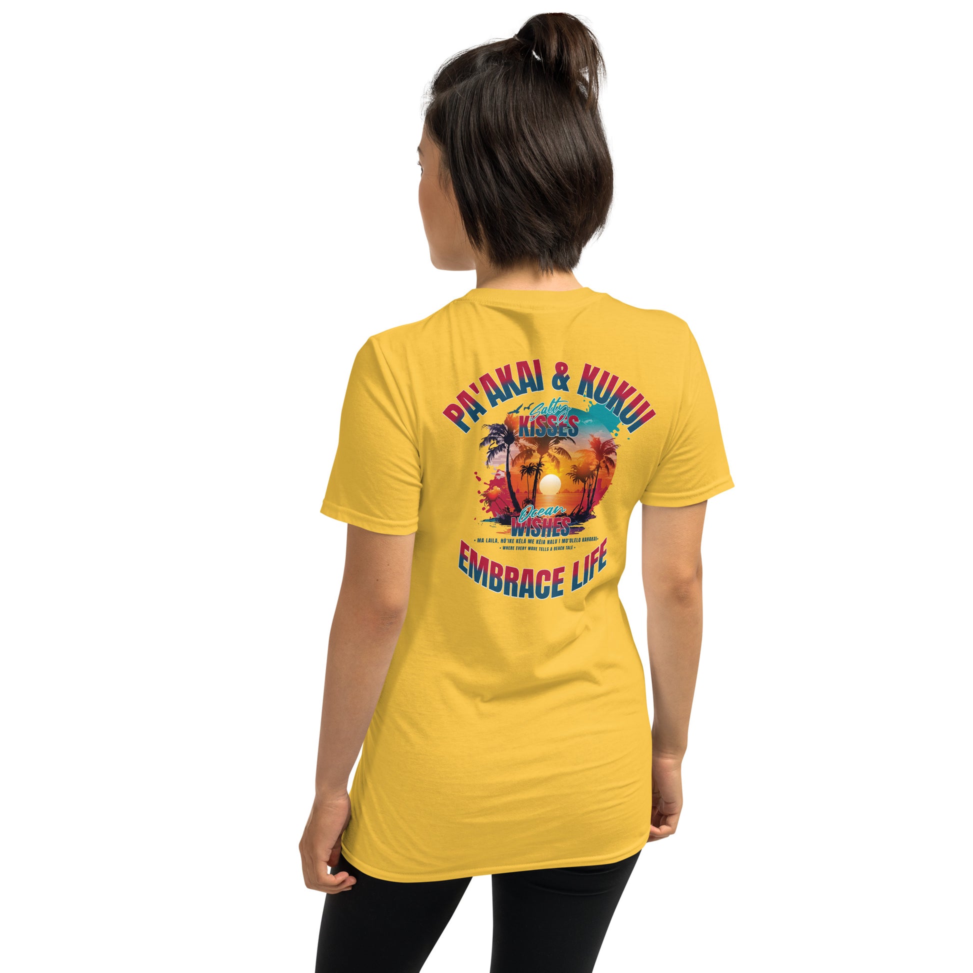 Nā makemake o ke kai T-Shirt T-shirt Pa'akai & Kukui