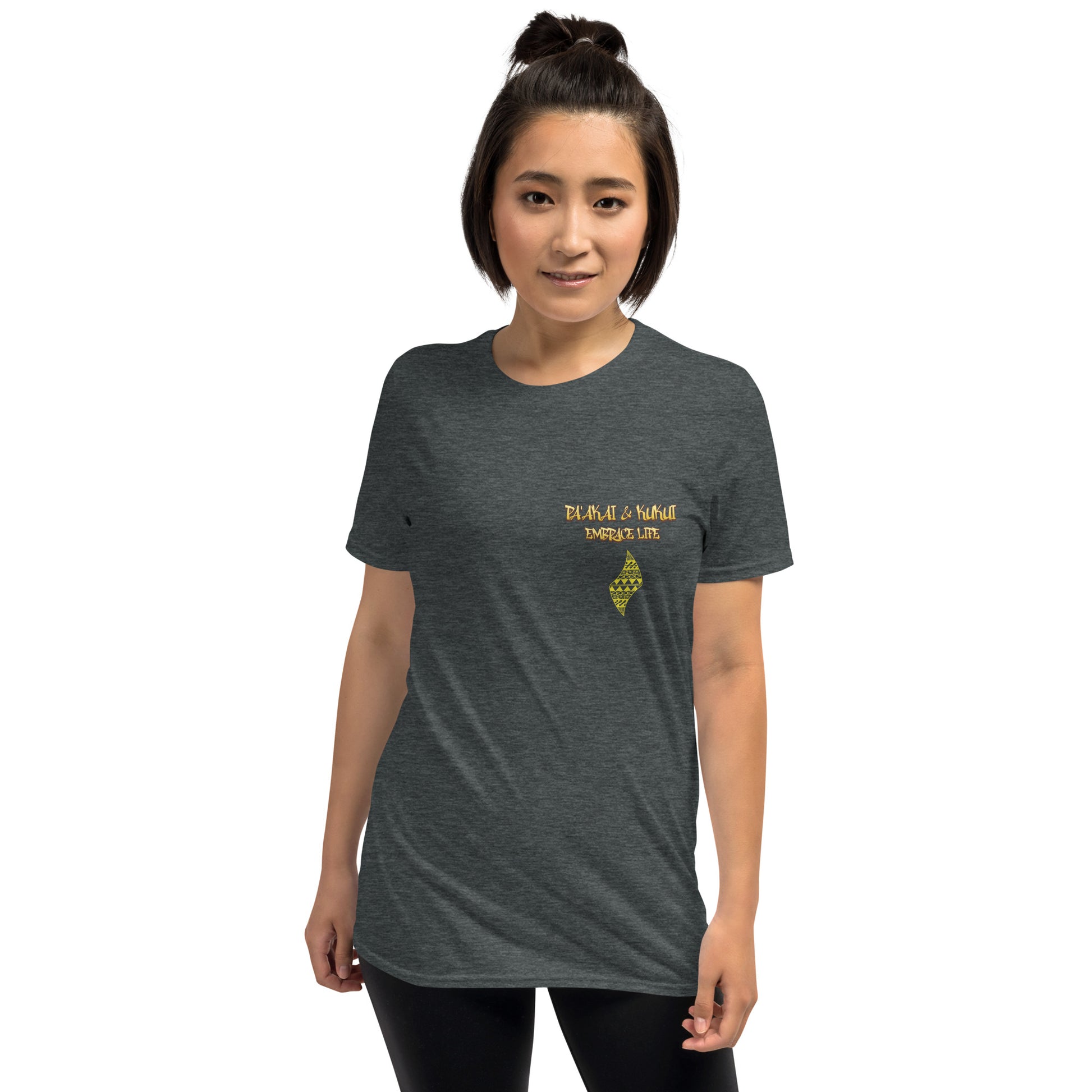 Blue Waves Short-Sleeve Unisex T-Shirt T-shirt Pa'akai & Kukui Dark Heather S