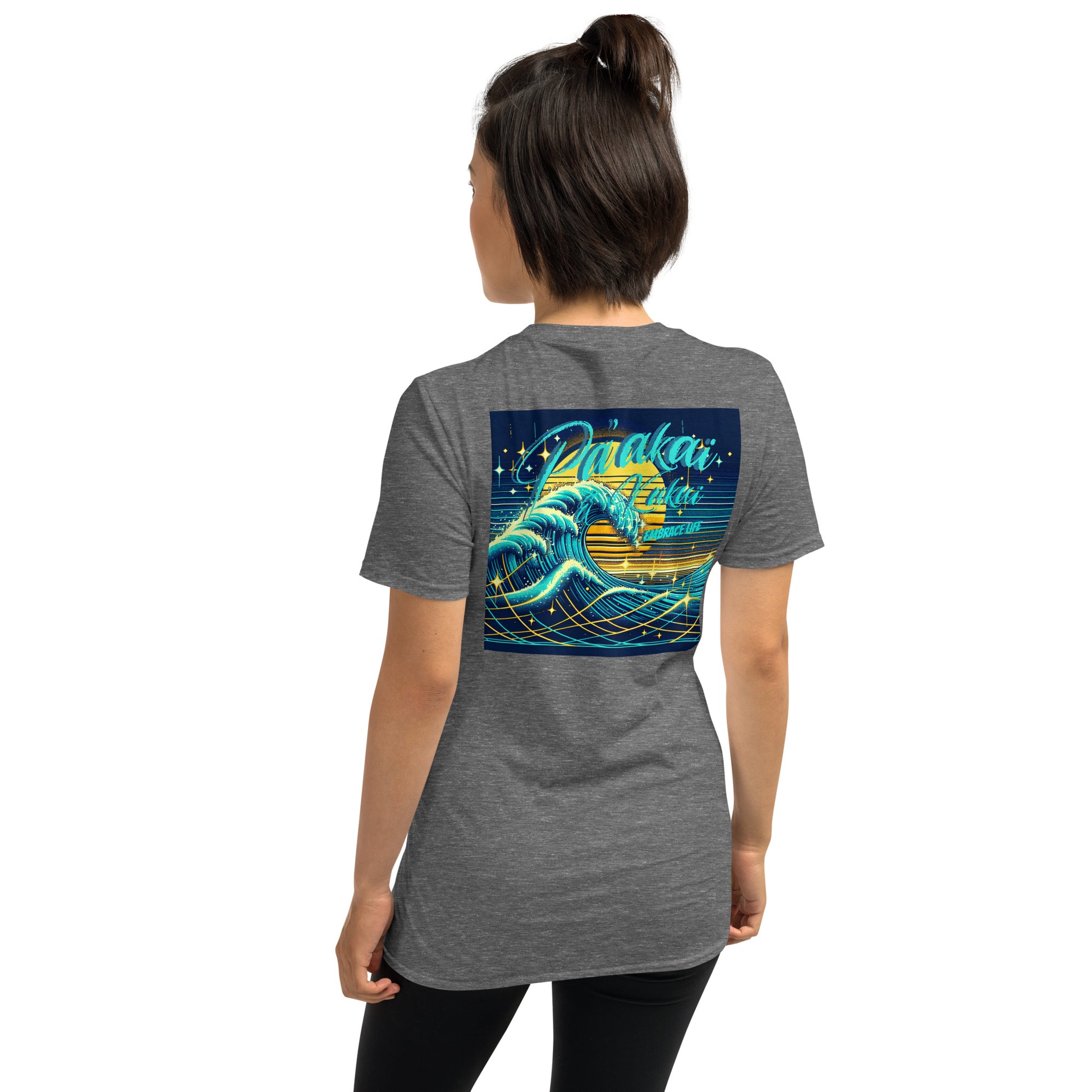 Blue Waves Short-Sleeve Unisex T-Shirt T-shirt Pa'akai & Kukui
