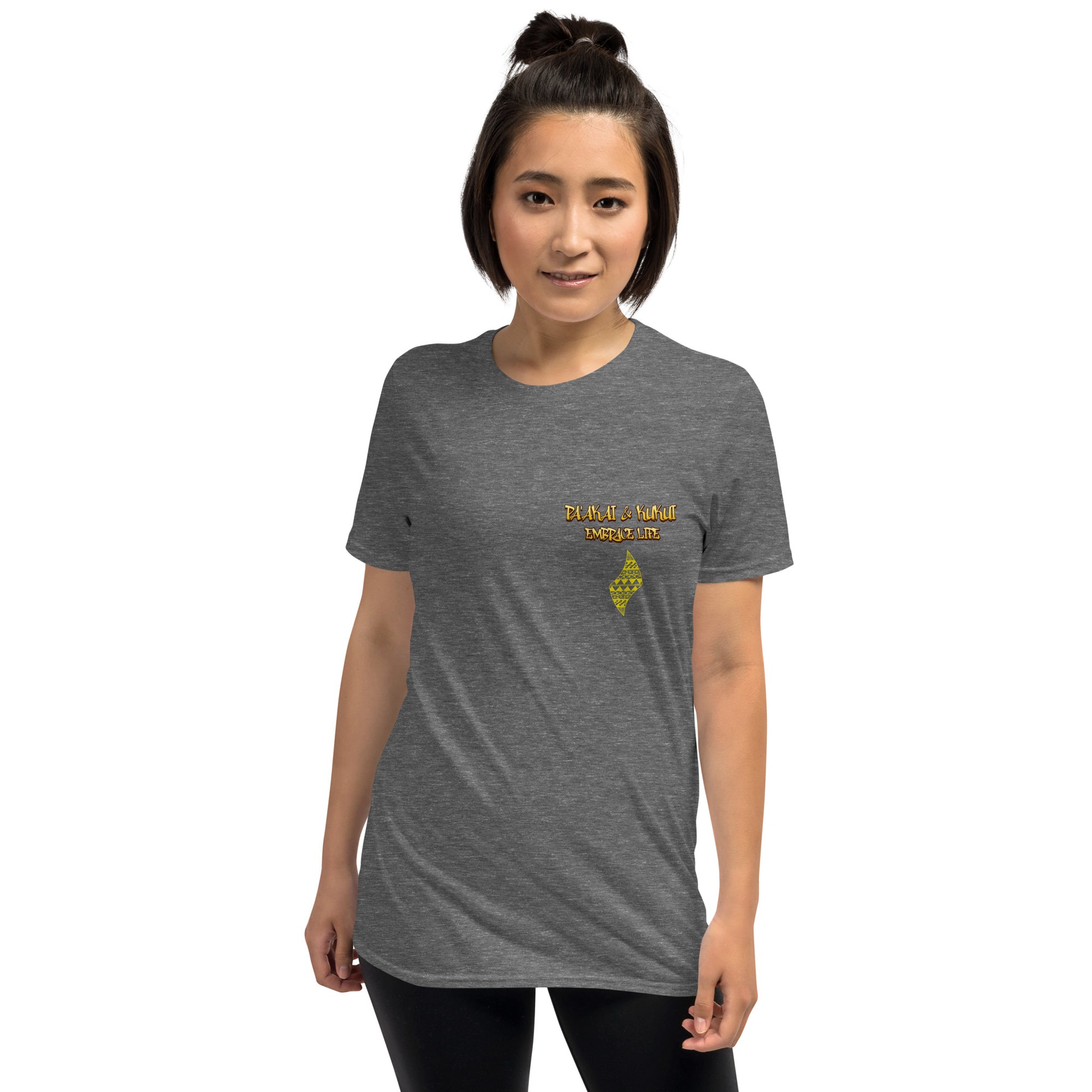 Blue Waves Short-Sleeve Unisex T-Shirt T-shirt Pa'akai & Kukui Graphite Heather S