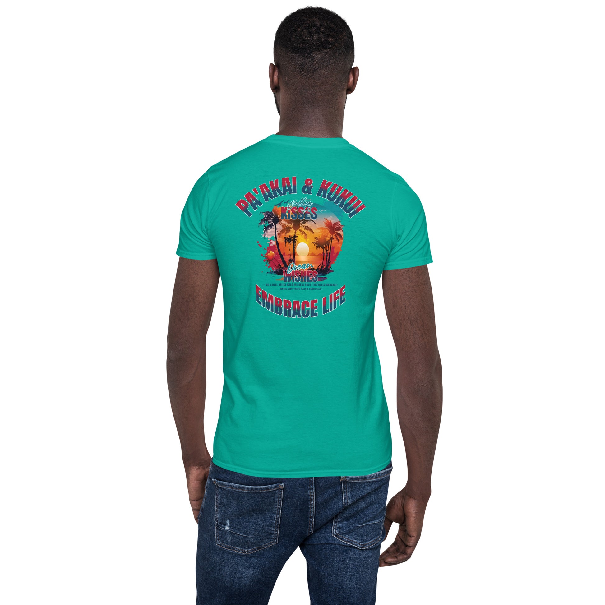 Nā makemake o ke kai T-Shirt T-shirt Pa'akai & Kukui