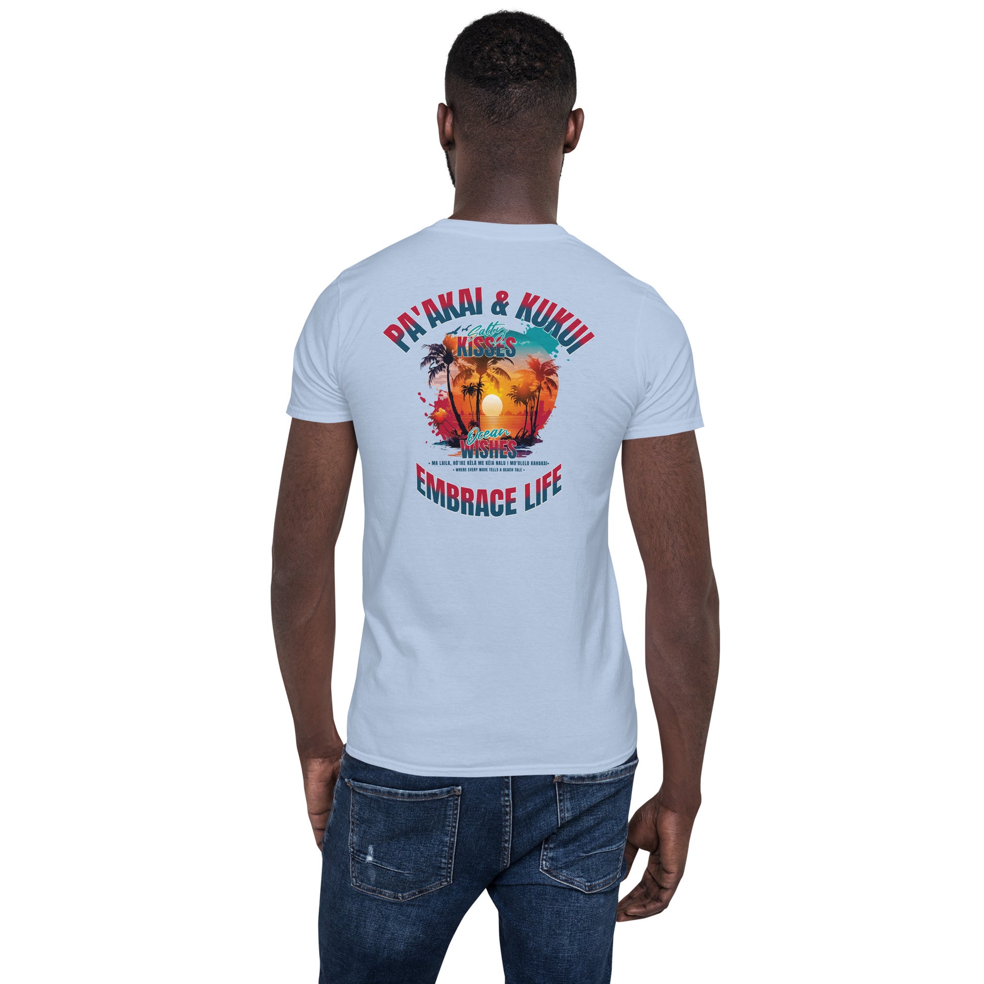 Nā makemake o ke kai T-Shirt T-shirt Pa'akai & Kukui