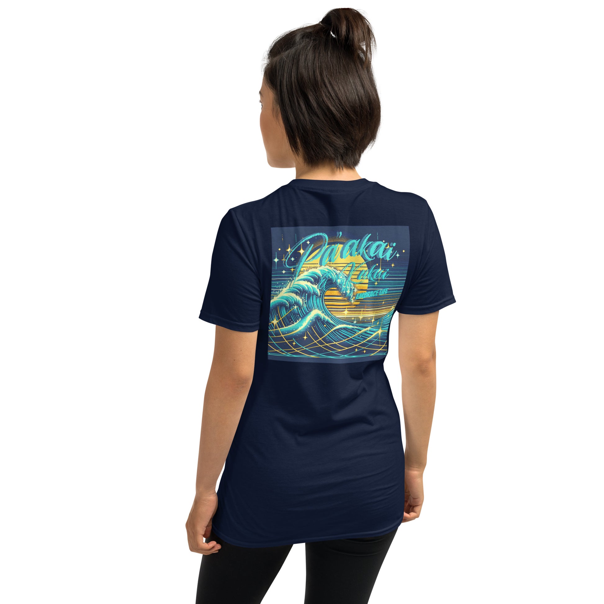 Blue Waves Short-Sleeve Unisex T-Shirt T-shirt Pa'akai & Kukui