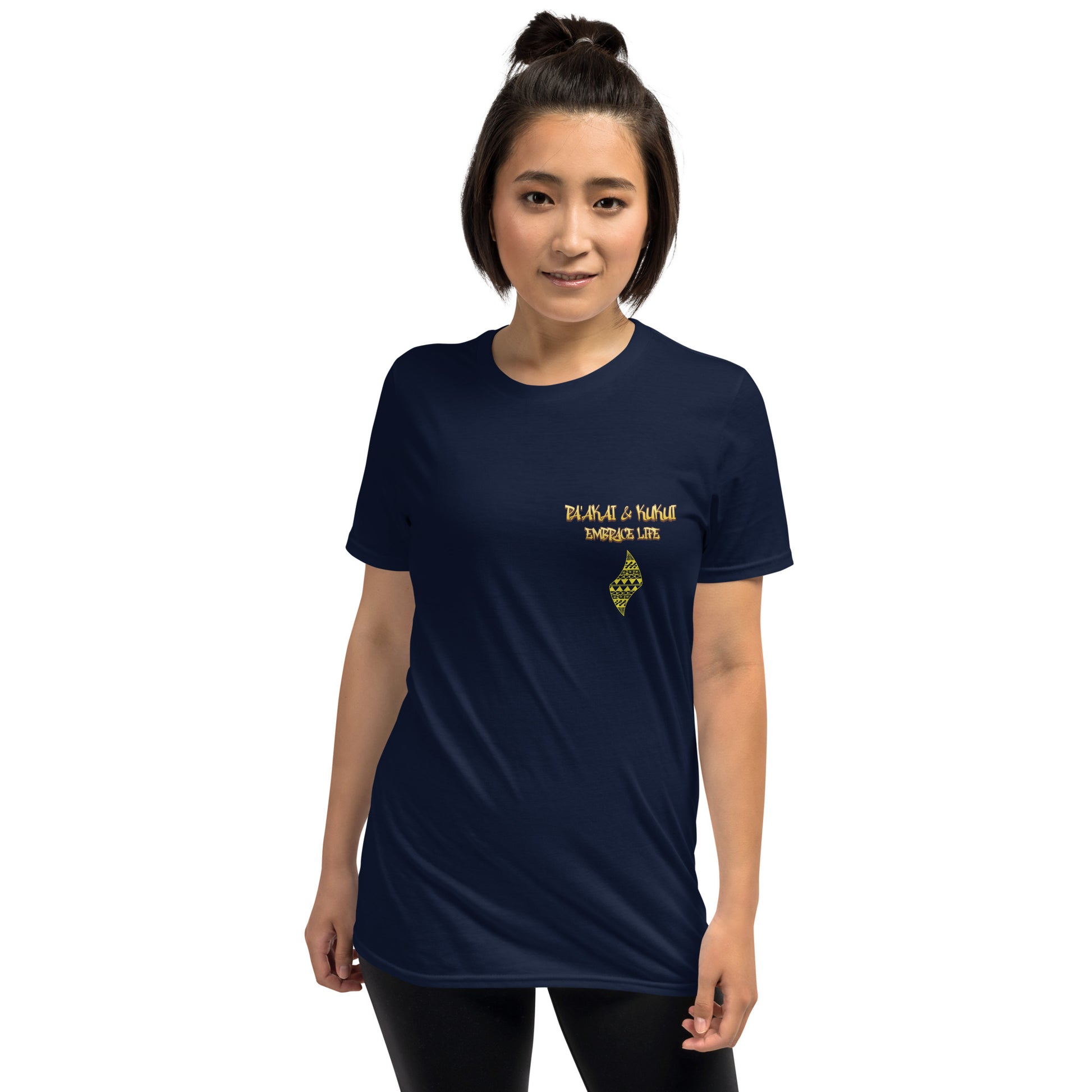 Blue Waves Short-Sleeve Unisex T-Shirt T-shirt Pa'akai & Kukui Navy S