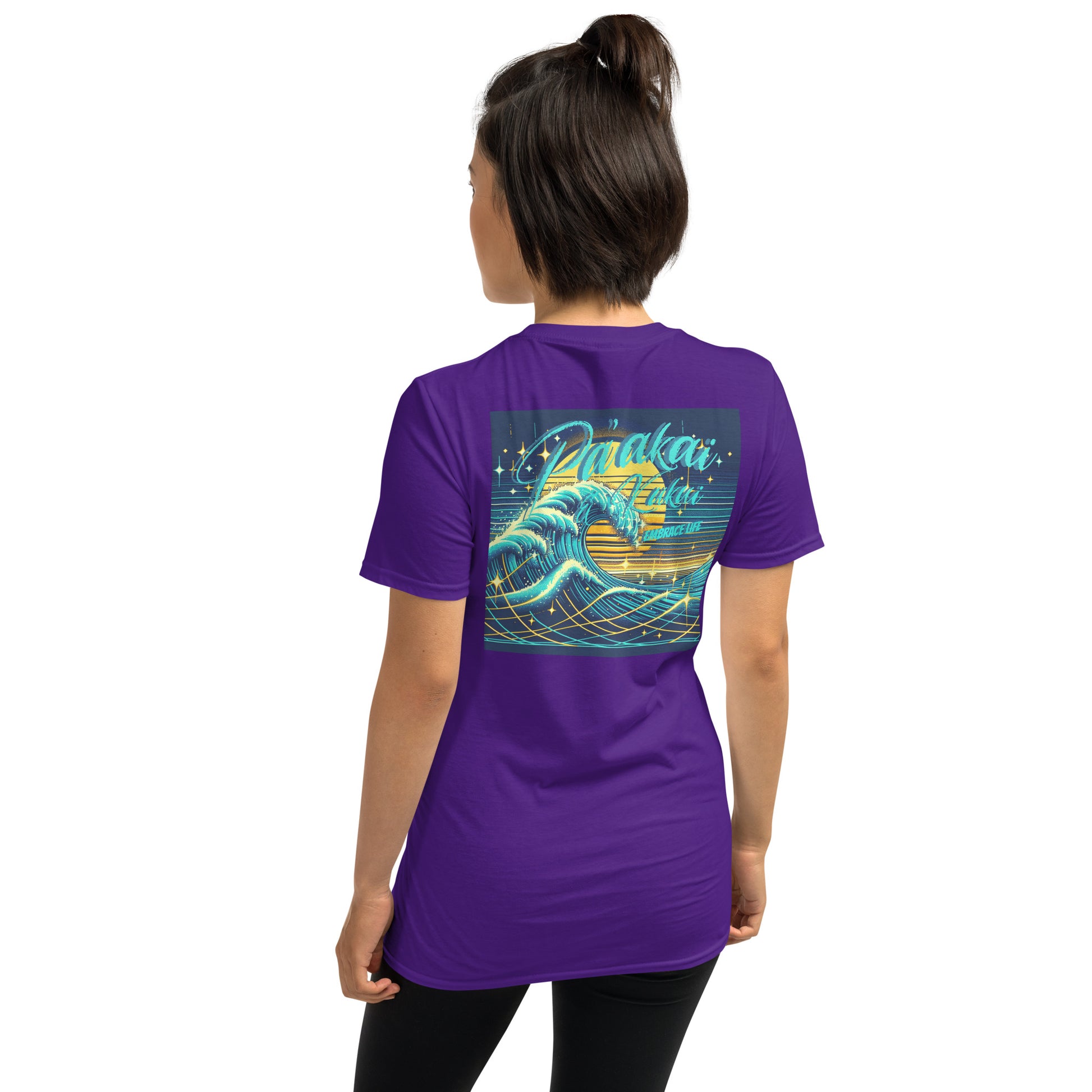Blue Waves Short-Sleeve Unisex T-Shirt T-shirt Pa'akai & Kukui