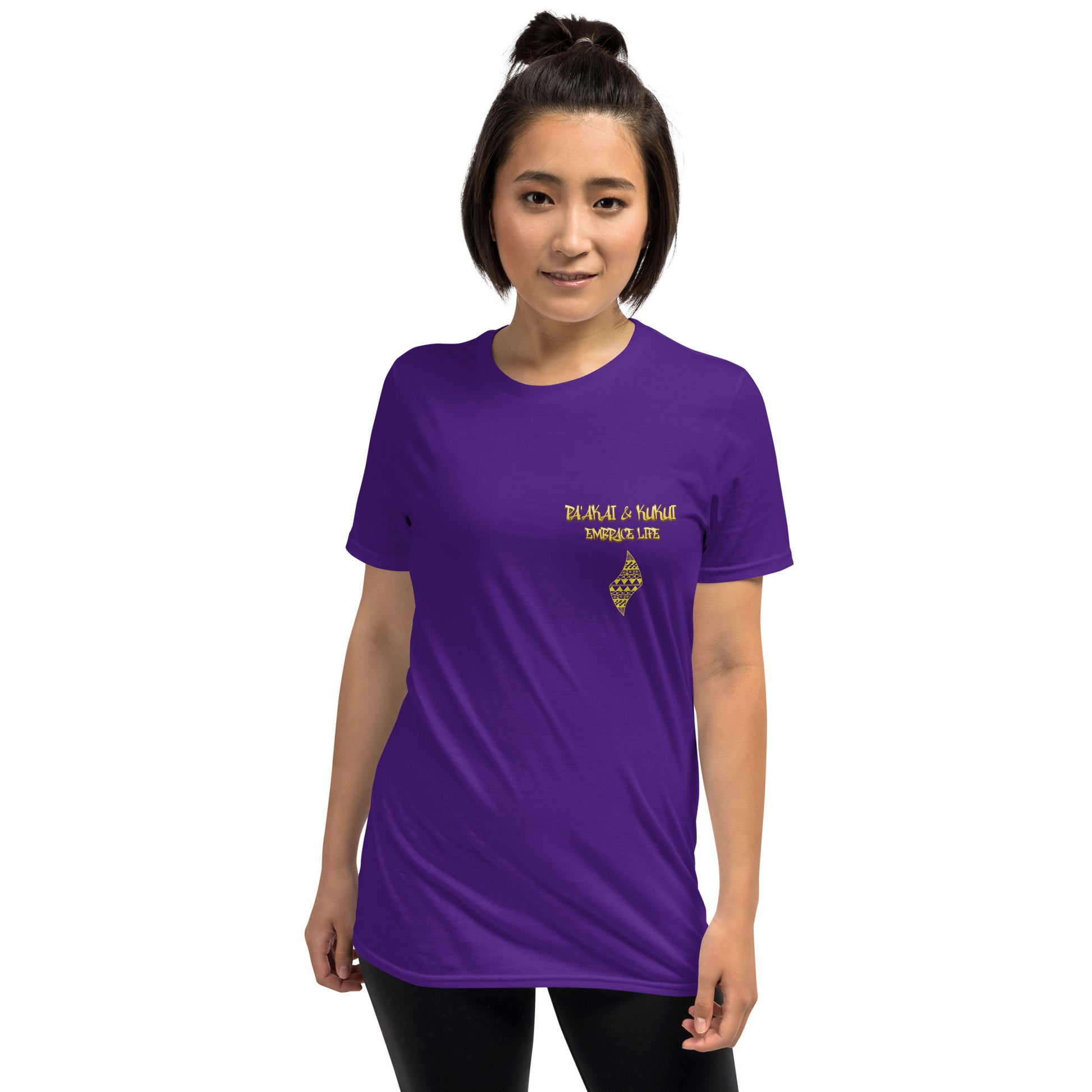 Blue Waves Short-Sleeve Unisex T-Shirt T-shirt Pa'akai & Kukui Purple S