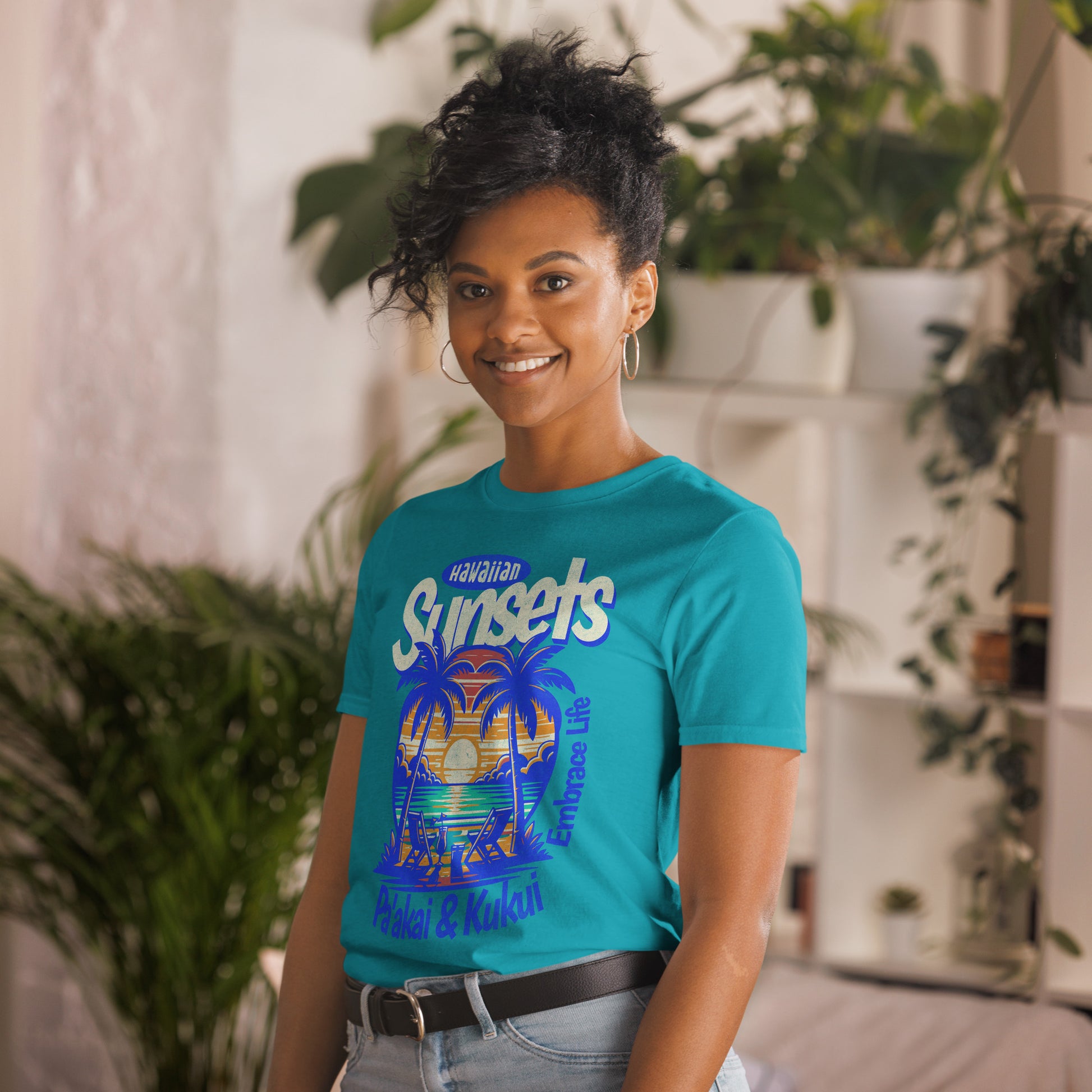 Hawaiian Sunsets T-Shirt T-shirt Pa'akai & Kukui
