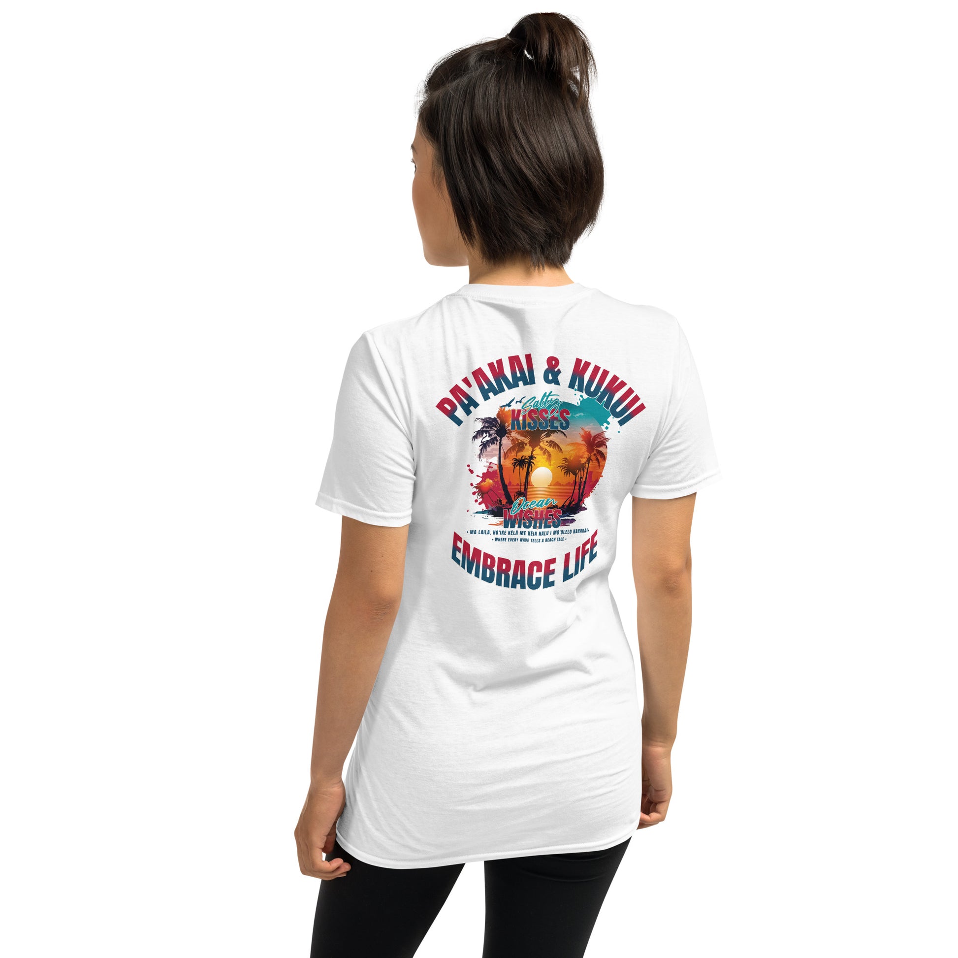 Nā makemake o ke kai T-Shirt T-shirt Pa'akai & Kukui