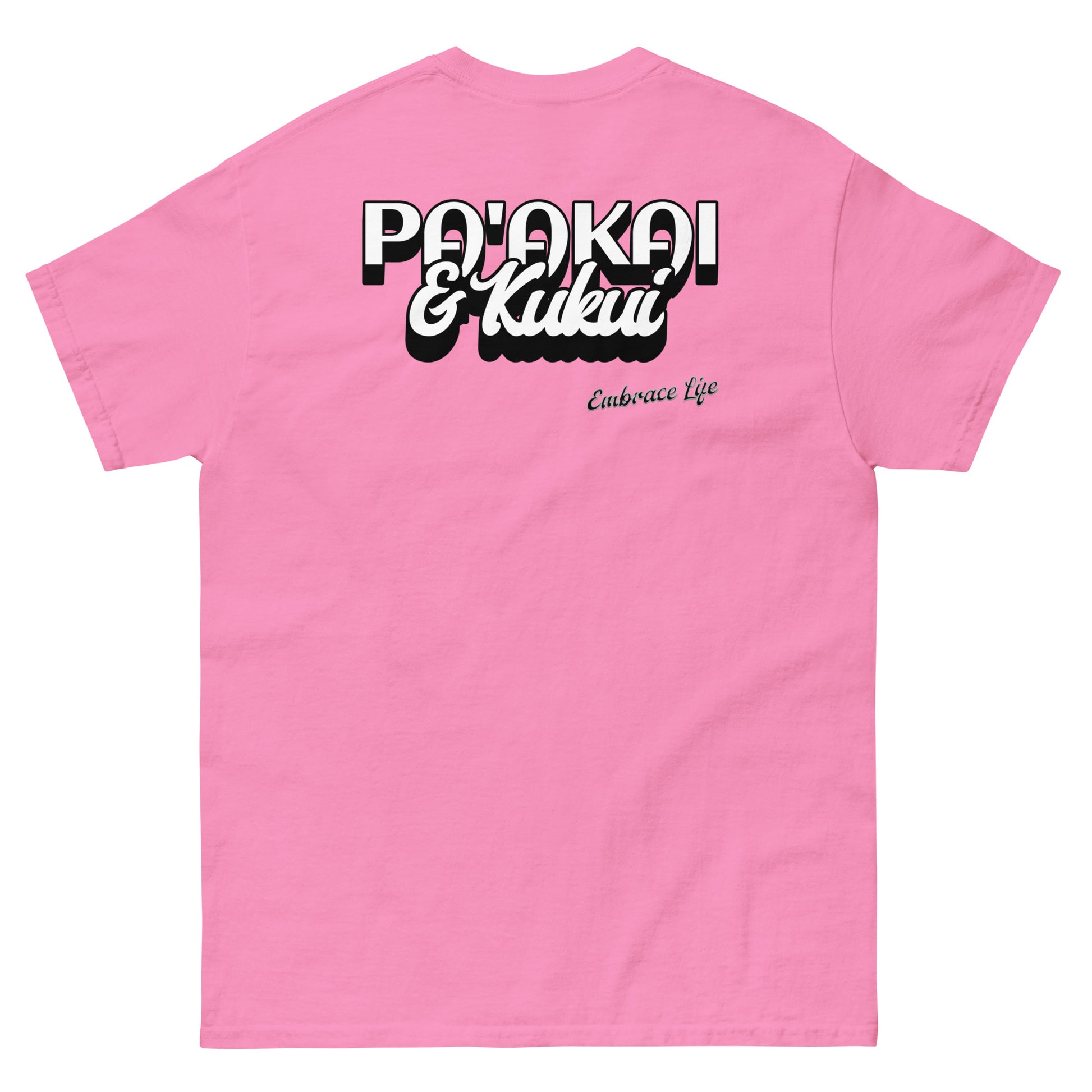 Women's Flower / Logo tee T-shirt Pa'akai & Kukui