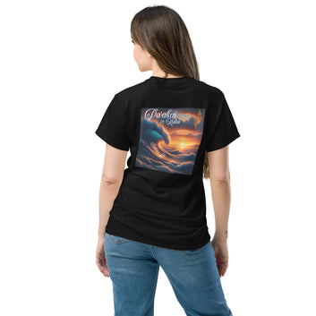 Orange Sunset Hawaiian Graphic T-Shirt — Aloha Streetwear Unisex Tee T-shirt Pa'akai & Kukui