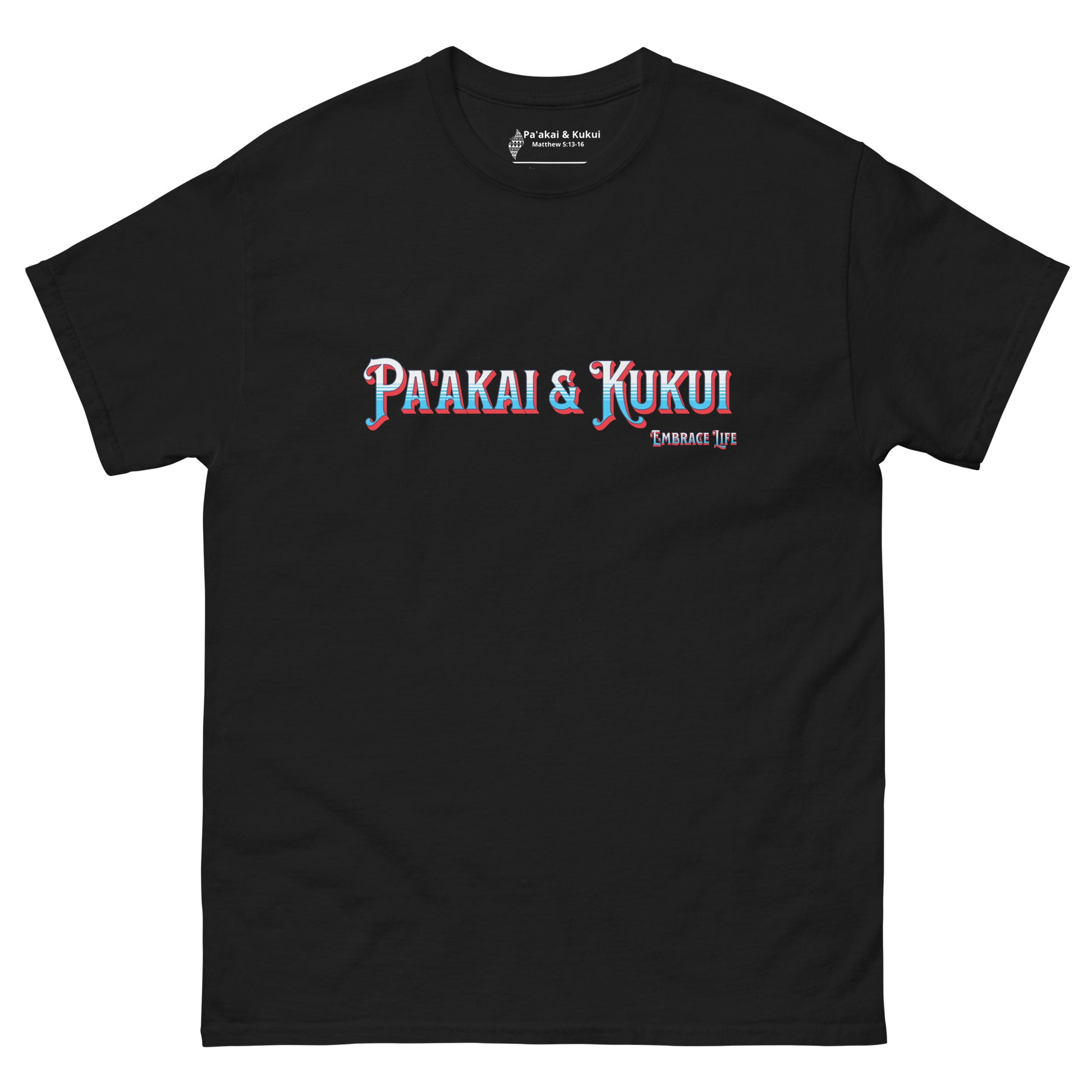 Pa'akai & Kukui Tee T-shirt Pa'akai & Kukui Black S