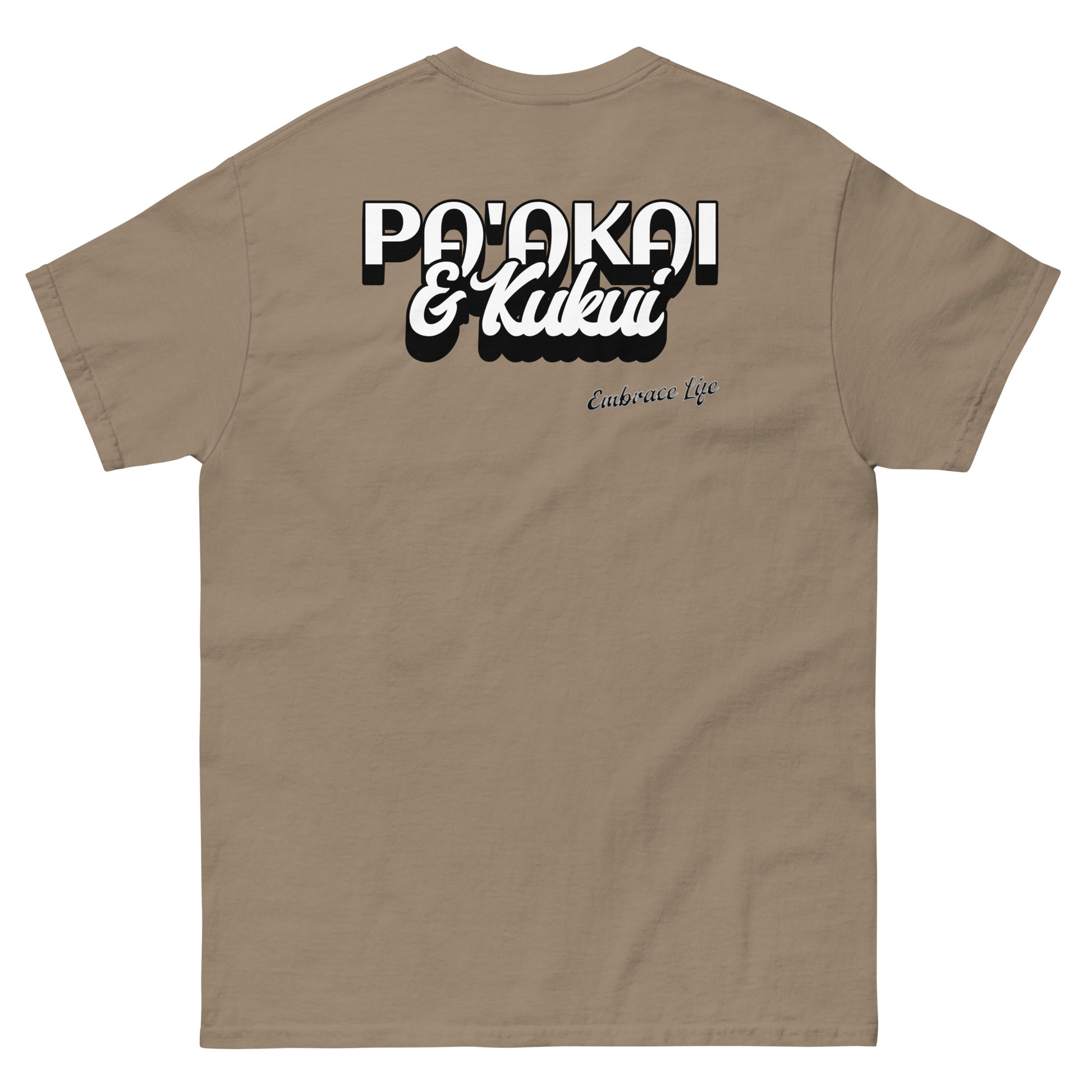 Women's Flower / Logo tee T-shirt Pa'akai & Kukui
