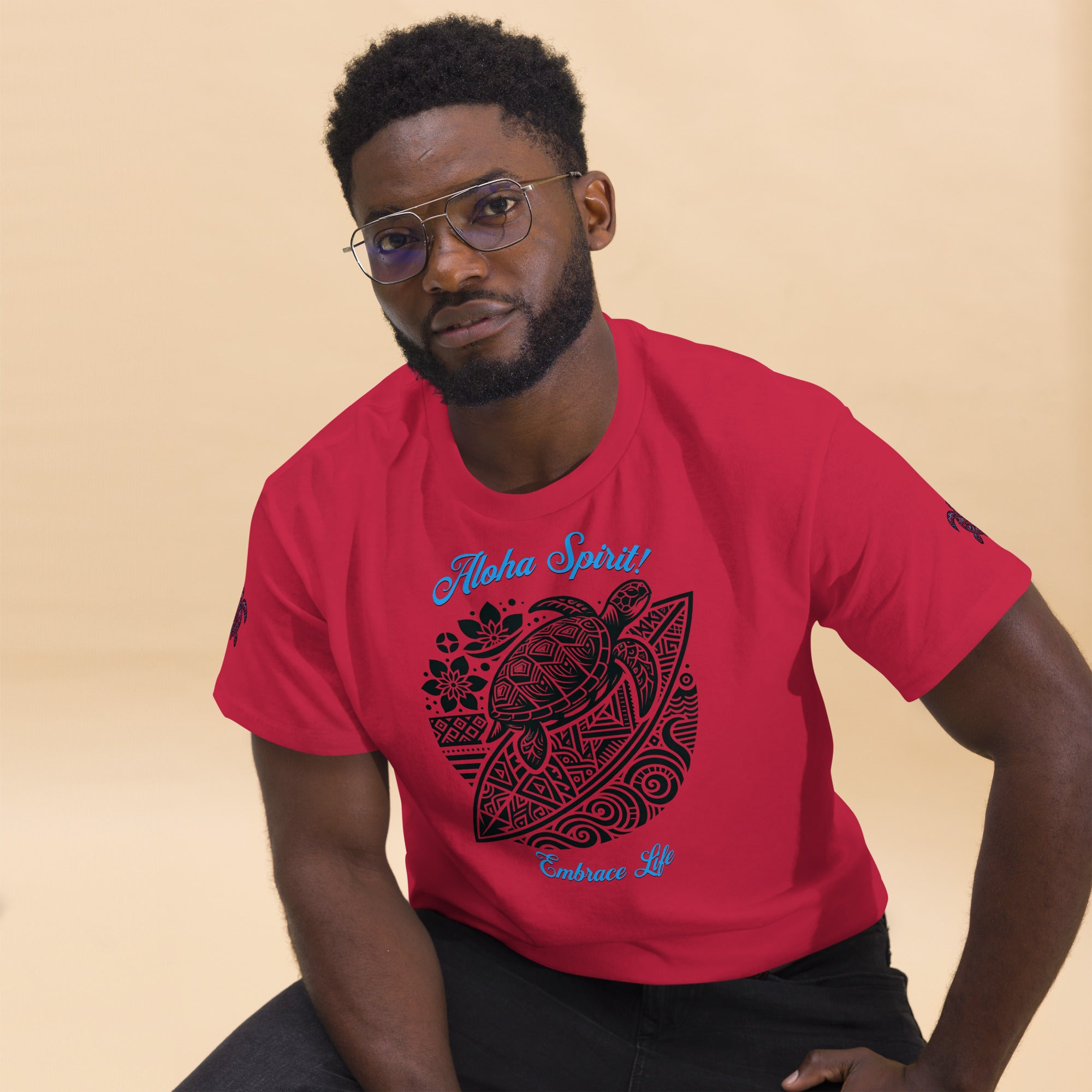 Aloha Spirit Unisex classic tee T-shirt Pa'akai & Kukui Cardinal S