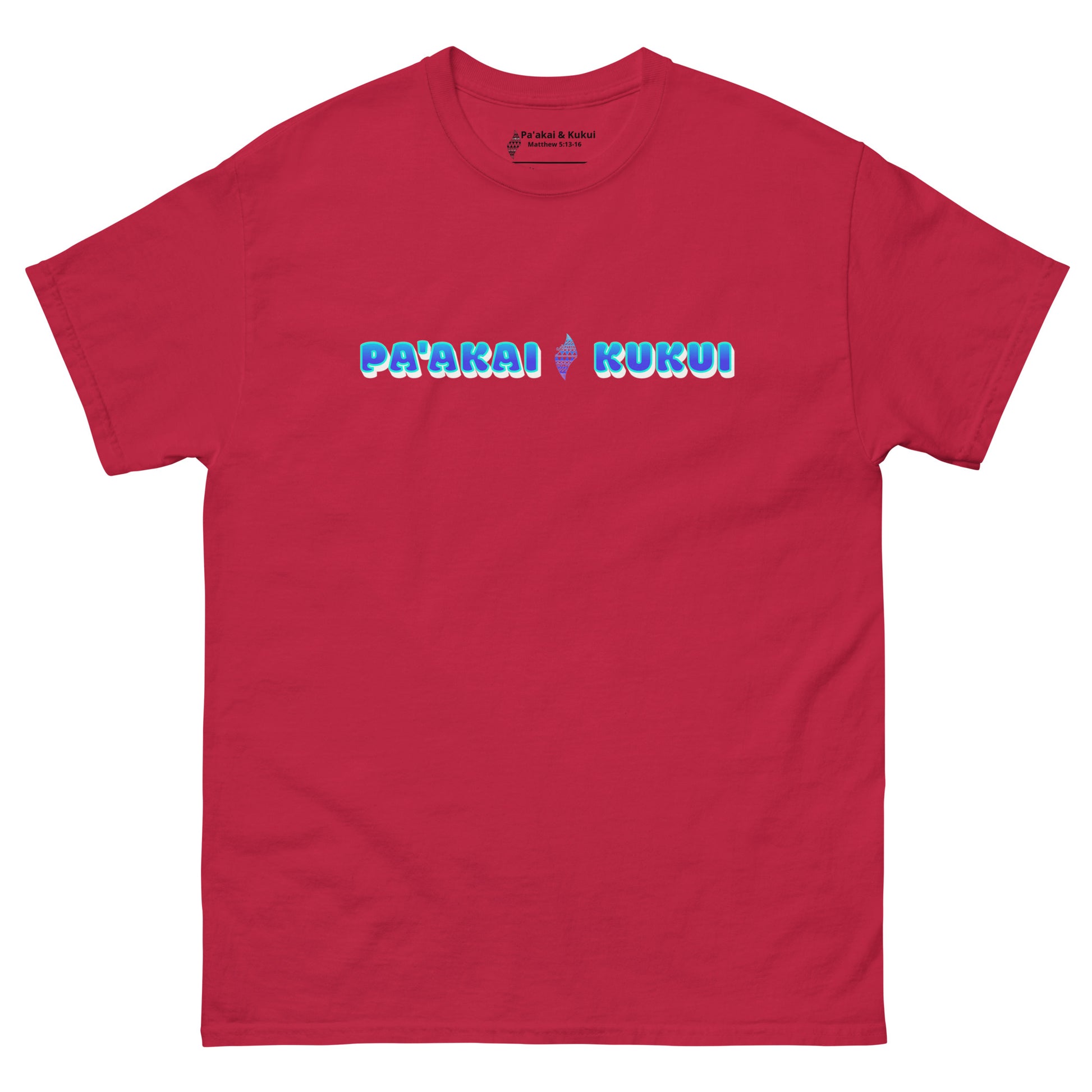 Pa'akai & Kukui Logo T-shirt T-shirt Pa'akai & Kukui Cardinal S