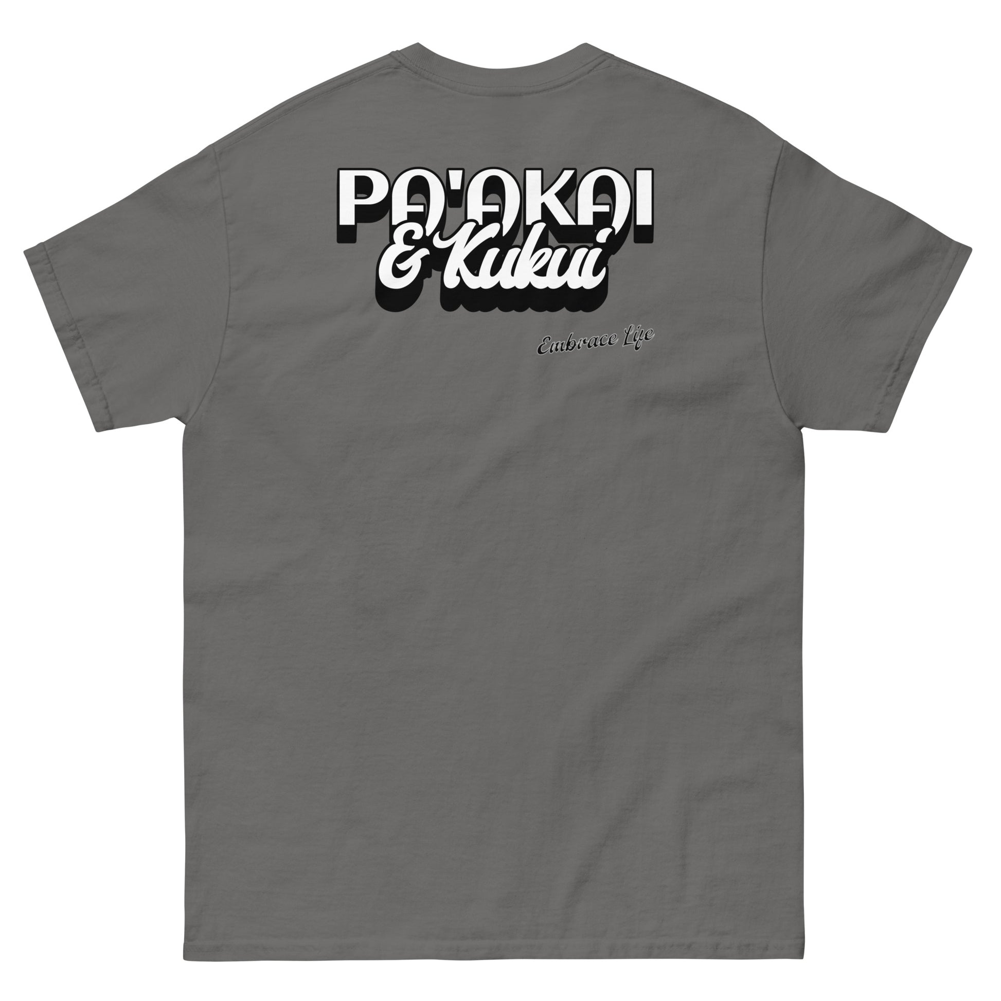 Pa'akai bubble font tee T-shirt Pa'akai & Kukui