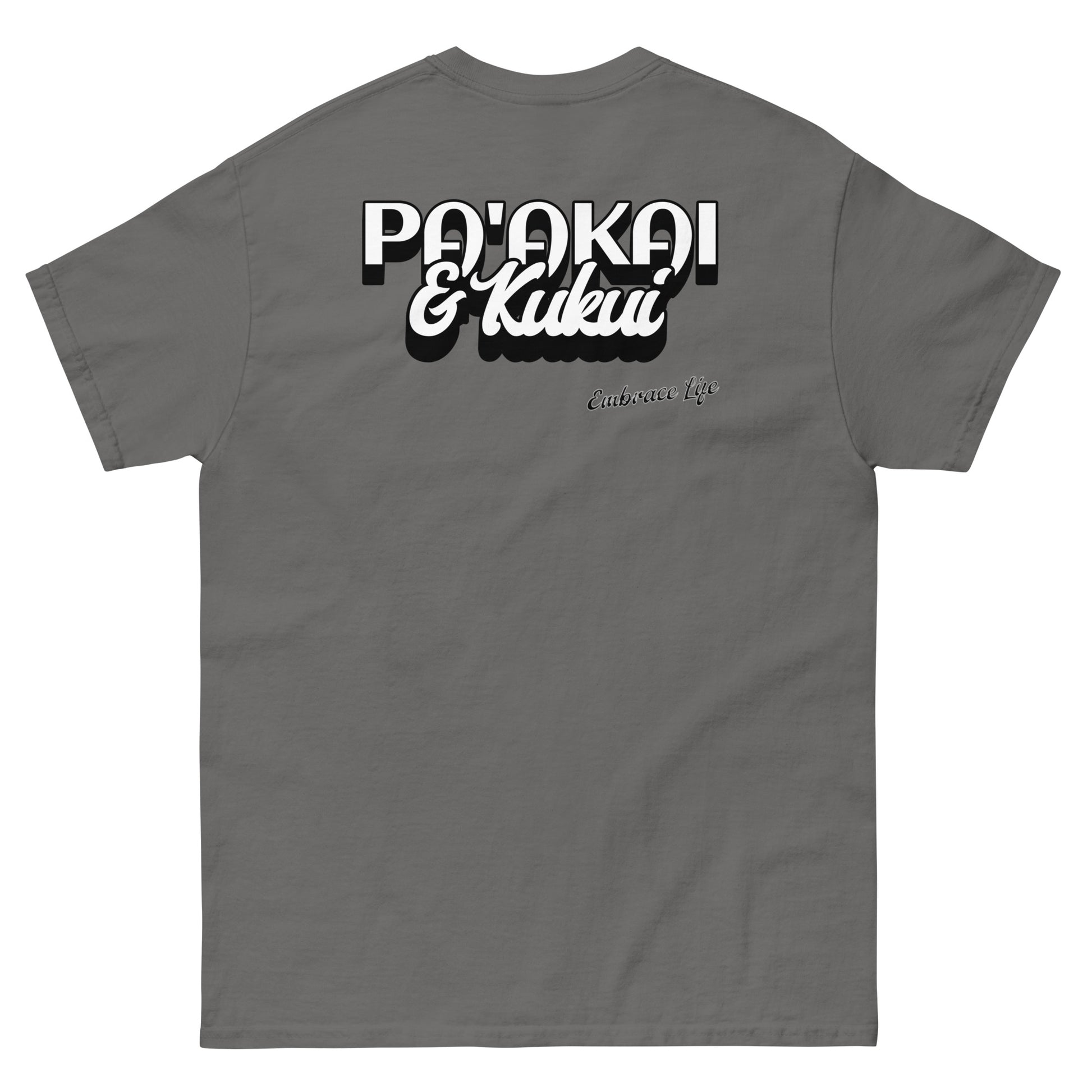 Women's Flower / Logo tee T-shirt Pa'akai & Kukui