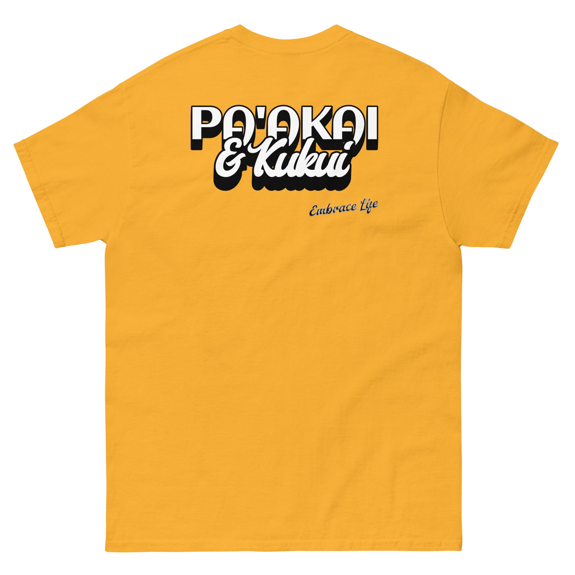 Women's Flower / Logo tee T-shirt Pa'akai & Kukui
