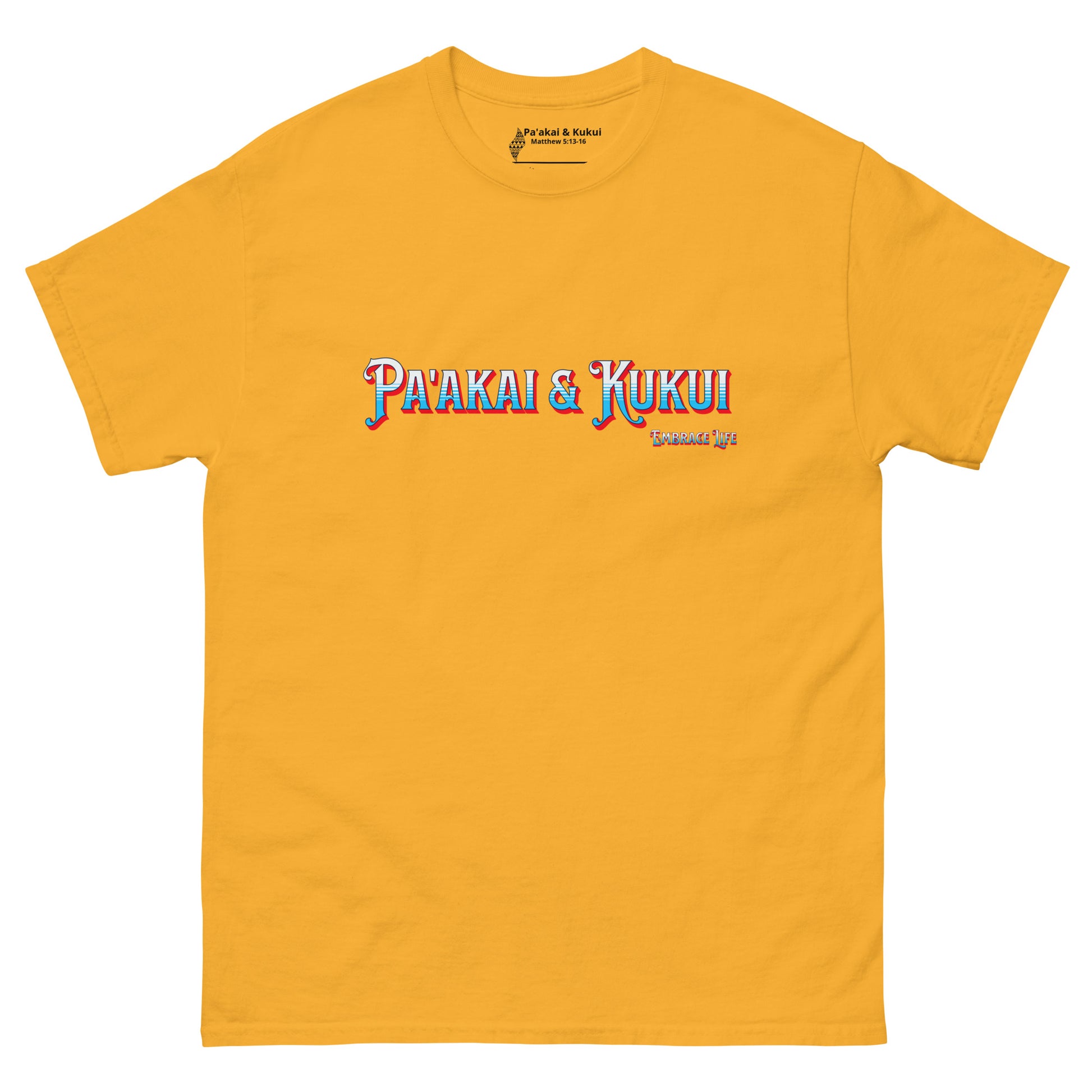 Pa'akai & Kukui Tee T-shirt Pa'akai & Kukui Gold S