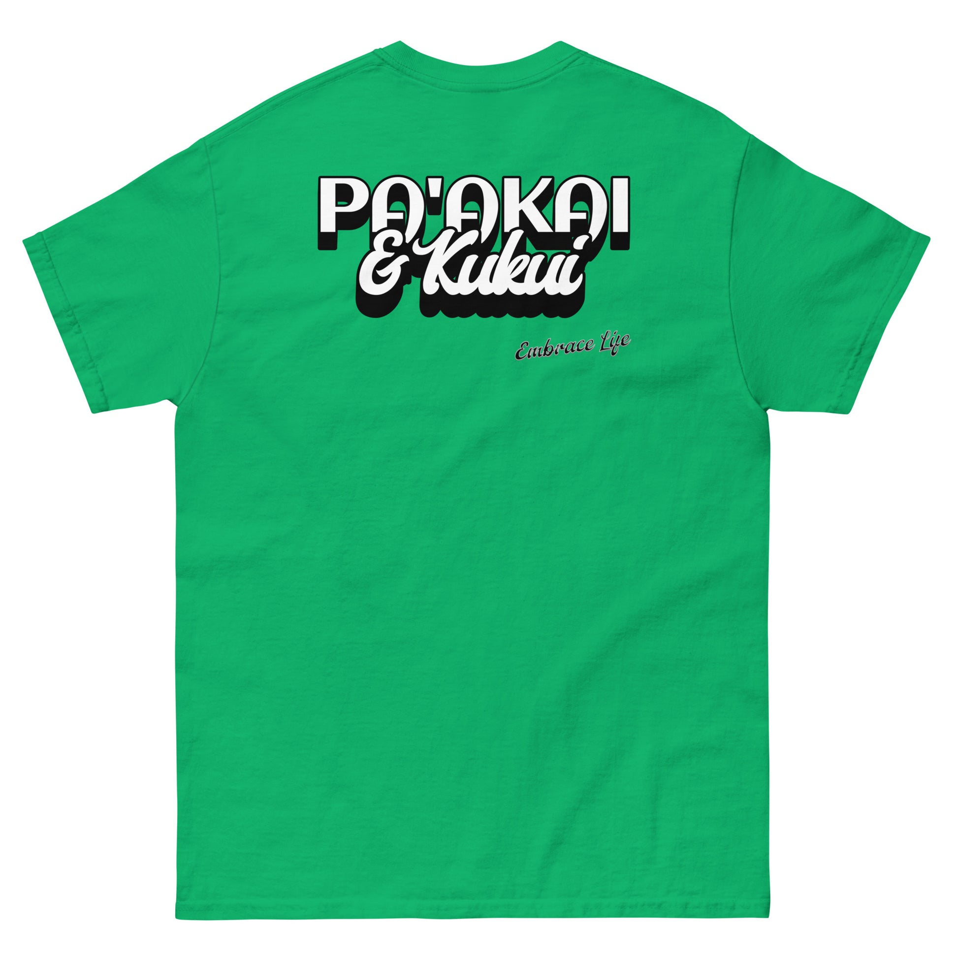 Women's Flower / Logo tee T-shirt Pa'akai & Kukui