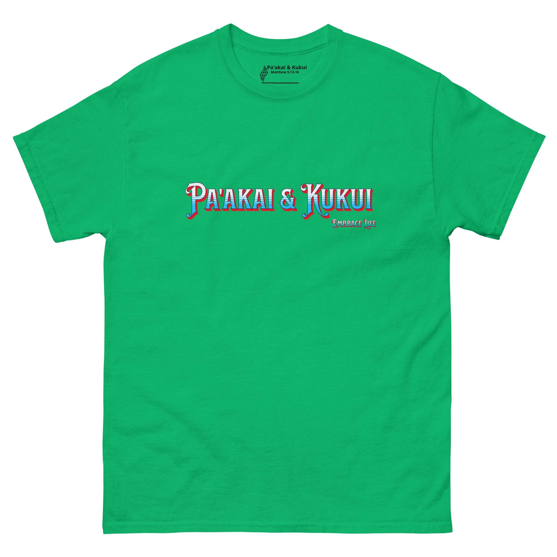 Pa'akai & Kukui Tee T-shirt Pa'akai & Kukui Irish Green S